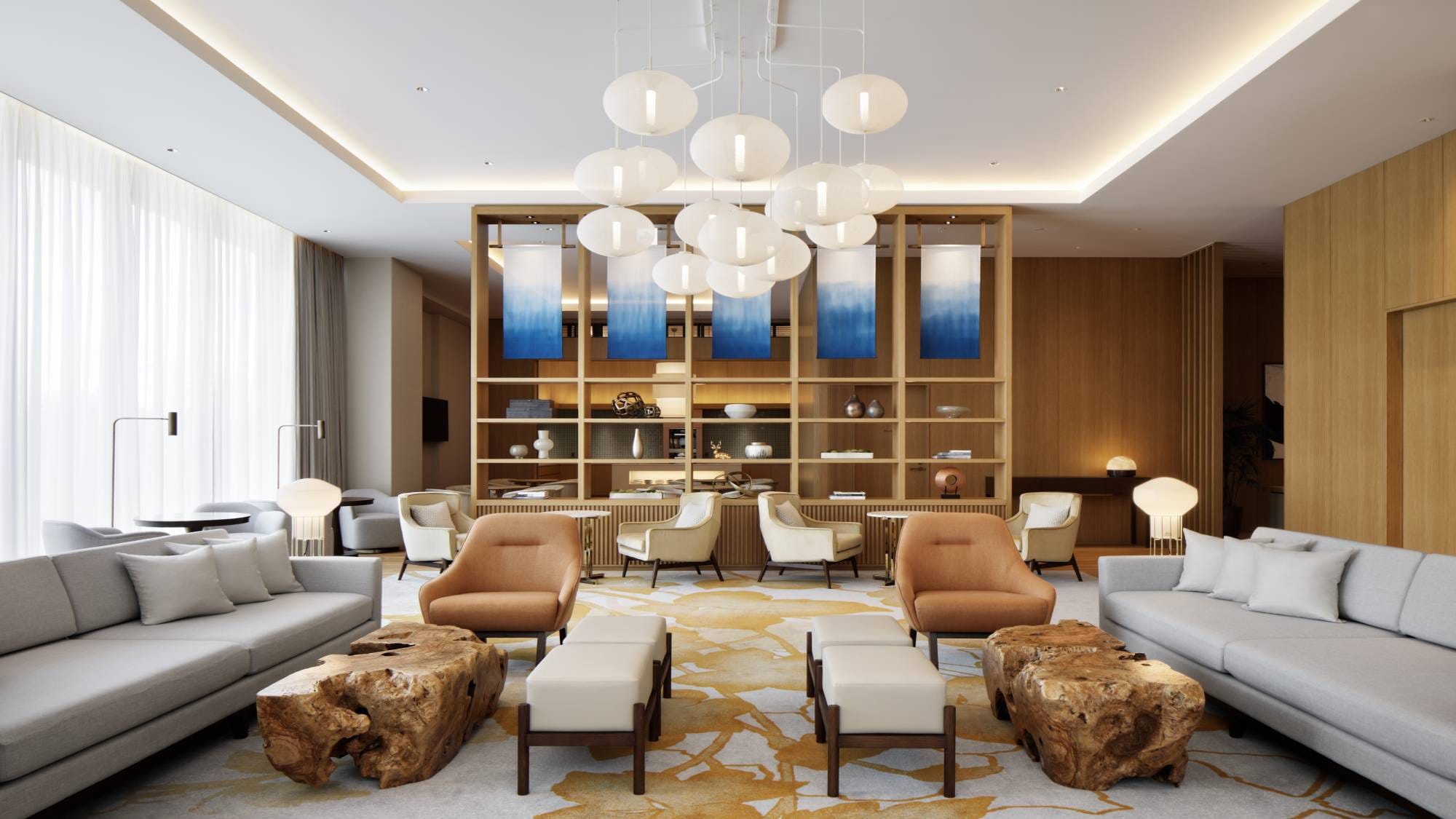 [Executive Lounge] Enjoy a relaxing time as if you were at home.