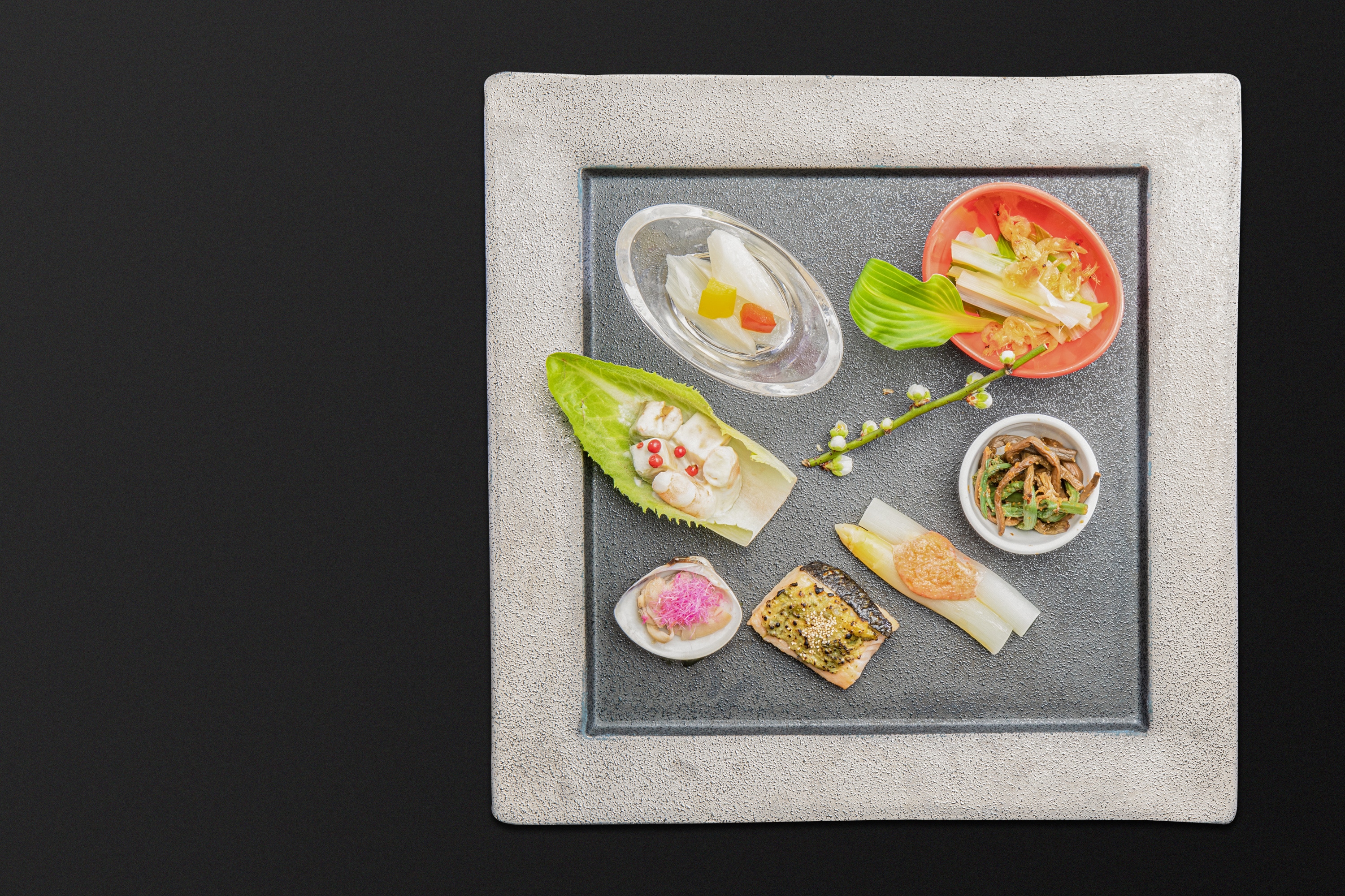 Examples of creative Japanese cuisine “Unsui” and “Yamahana”