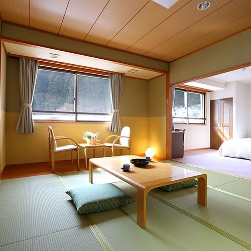 Annex Japanese and Western room twin + 8 tatami mats