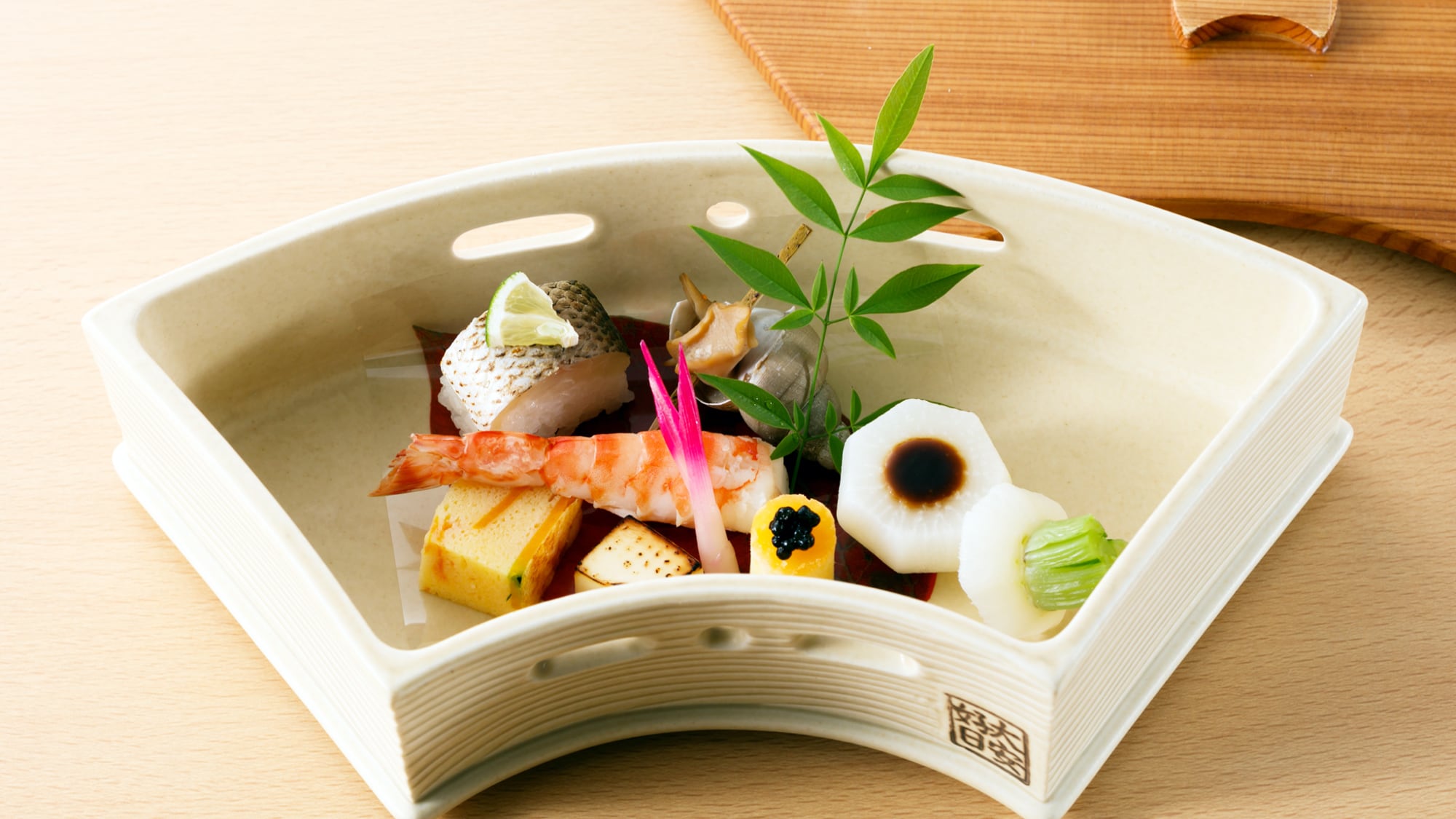 An example of a winter appetizer: Chef's whole dish (varies by day, week, or month)
