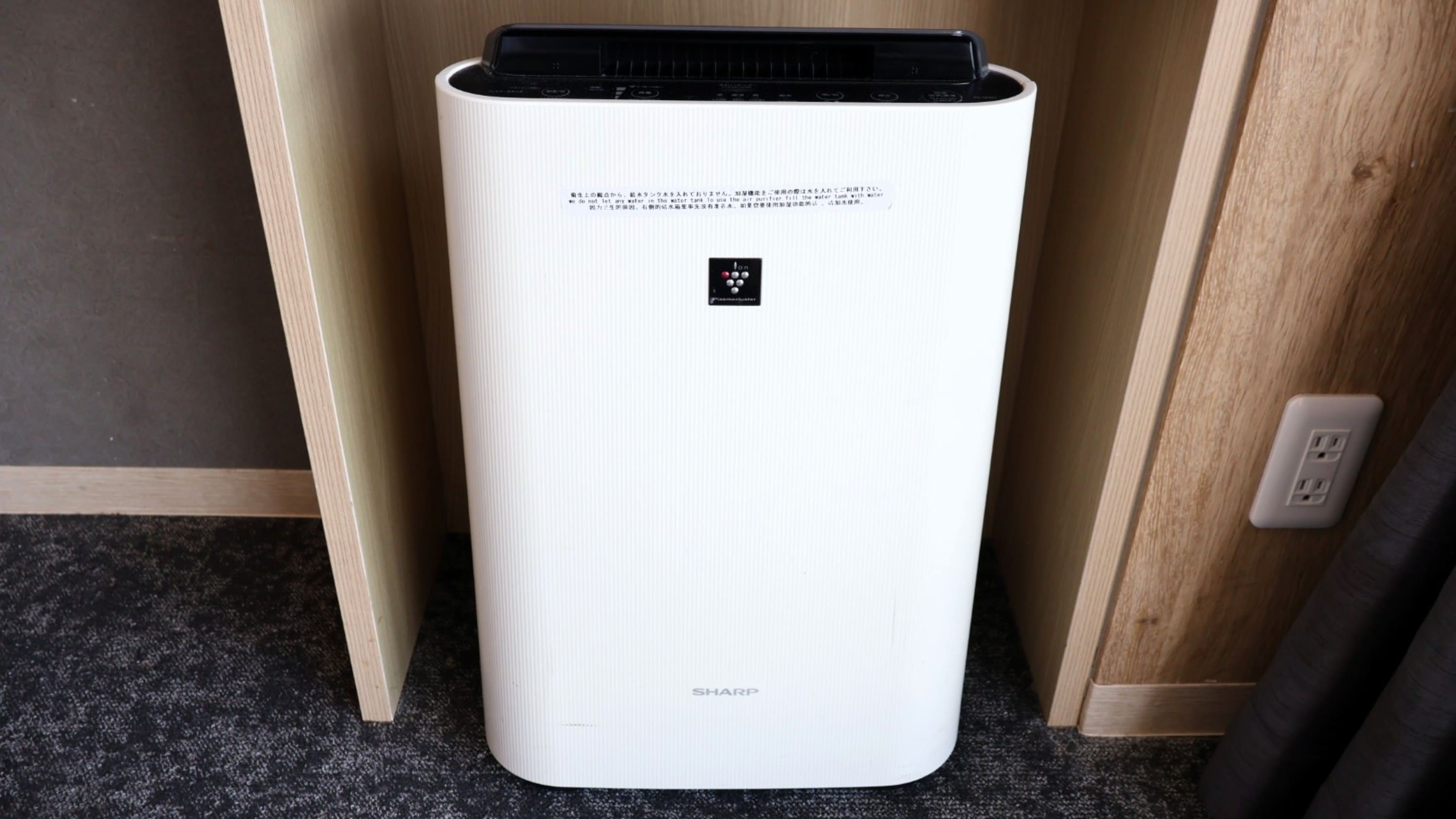 Air purifier with humidifying function (in all rooms)
