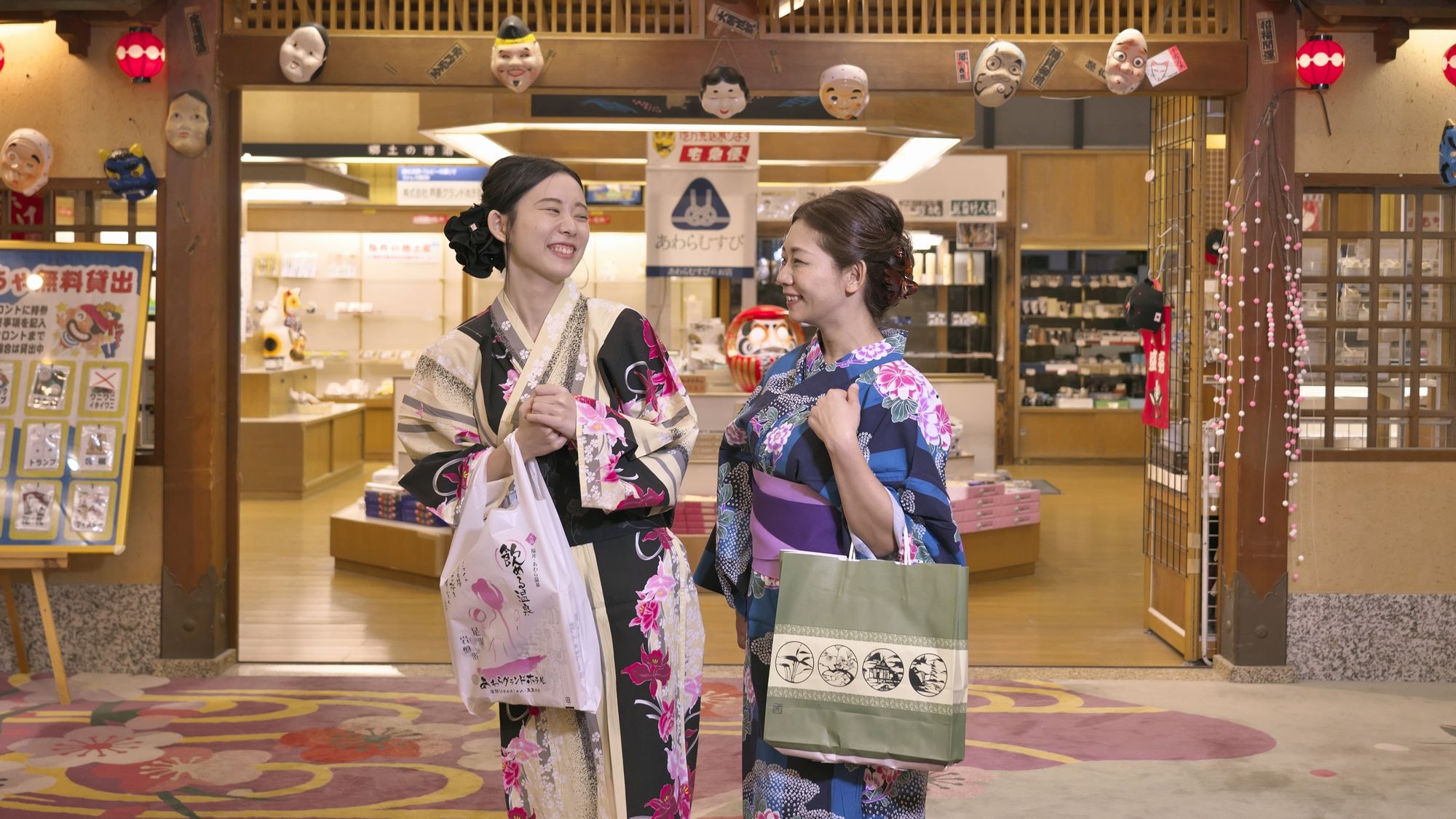 We have local souvenirs ♪