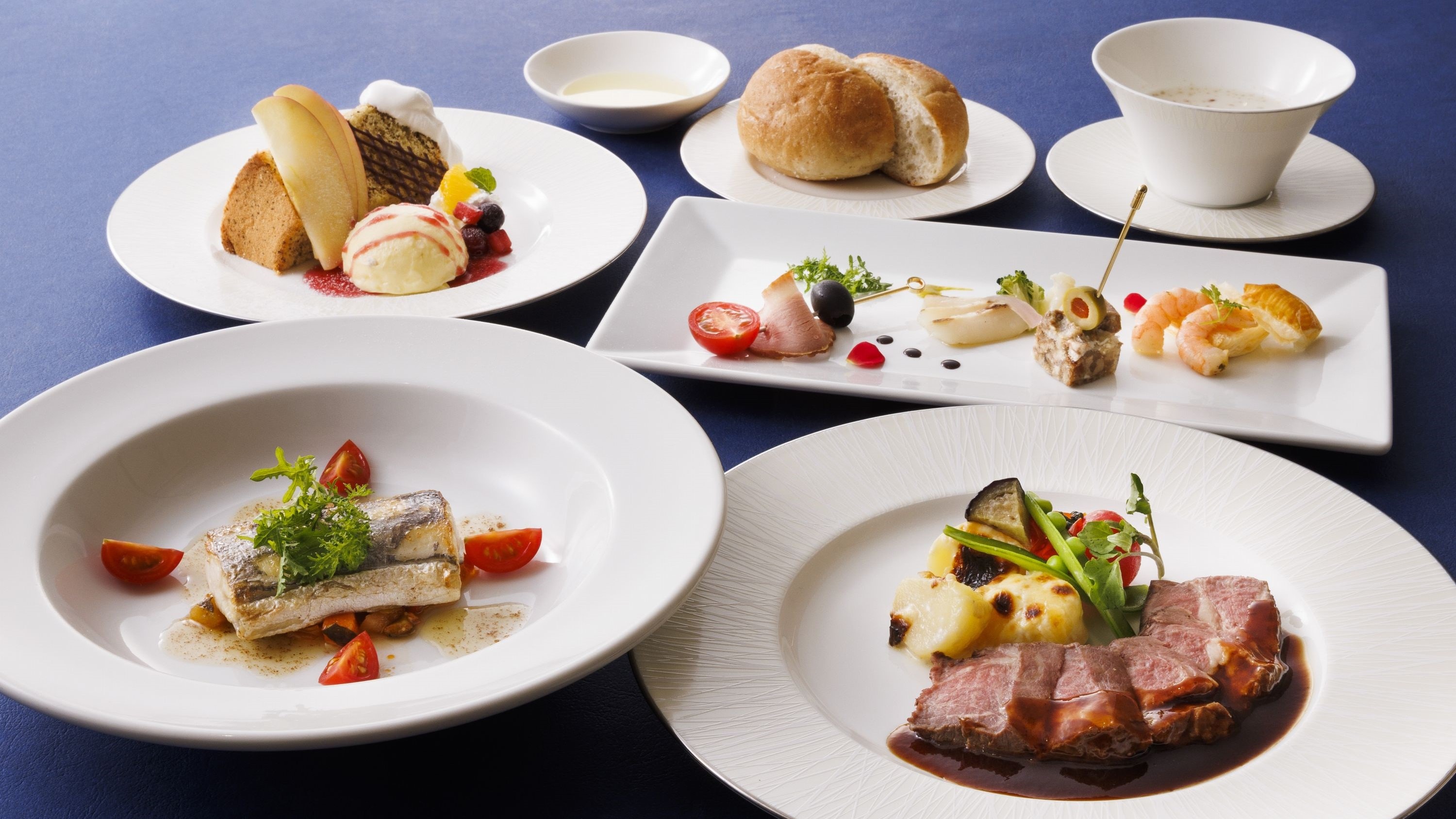 Cafe Dining "Il Mare" Roast Beef Course
