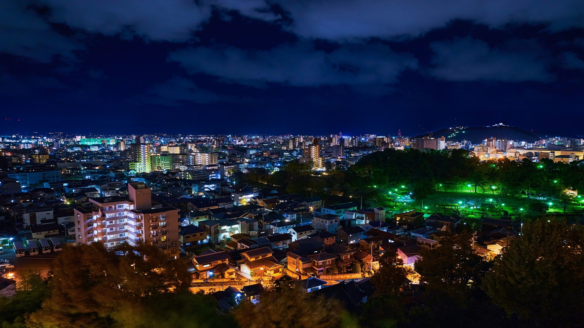 Standard Japanese-style Room (City/Night View) *View from the room