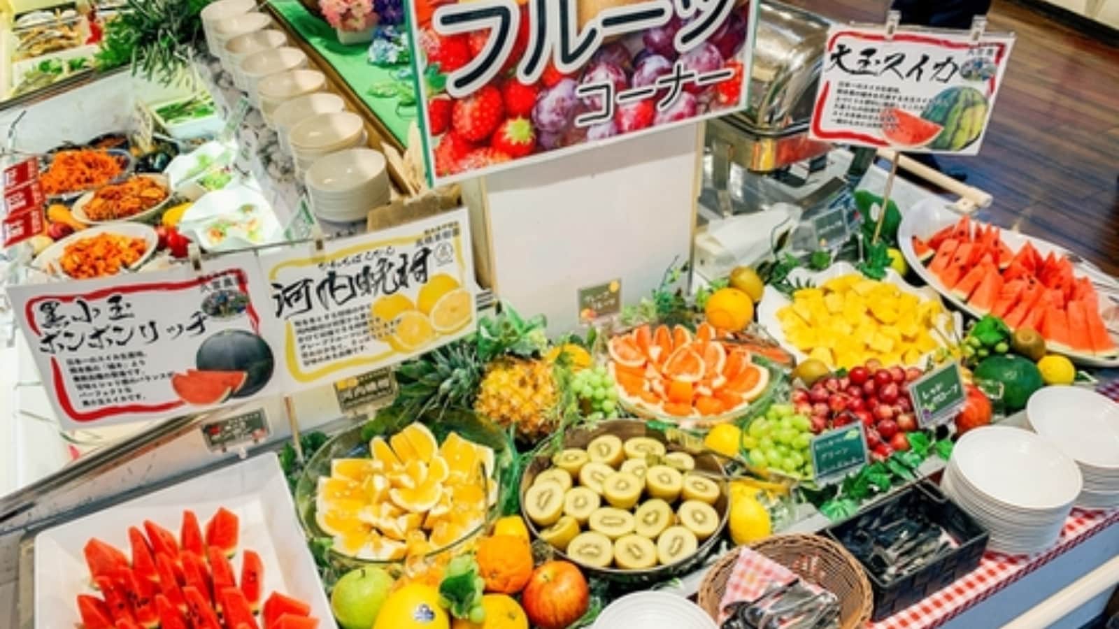 바이킹 자랑의 과일은 구매 담당이 그 다리에서 찾아온 일급품♪