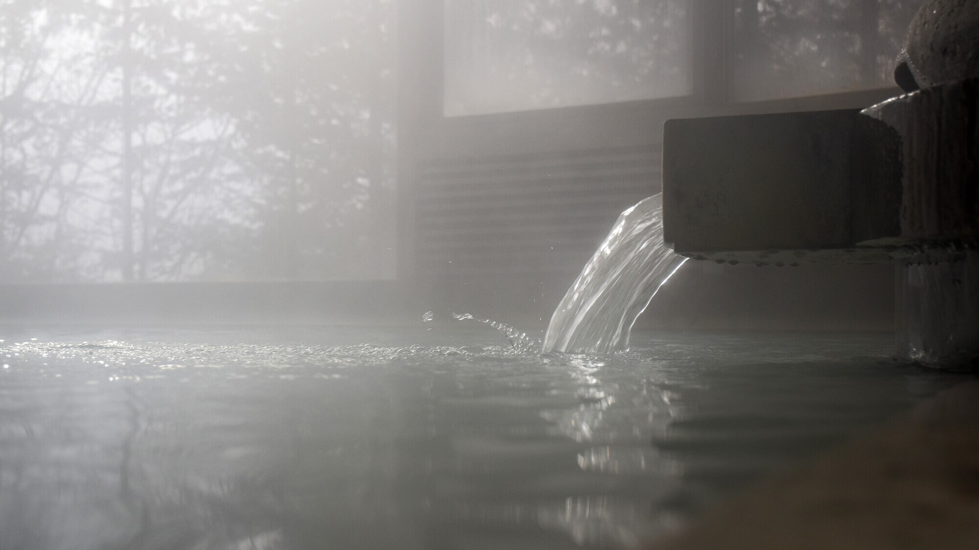 Steamy hot spring (image)