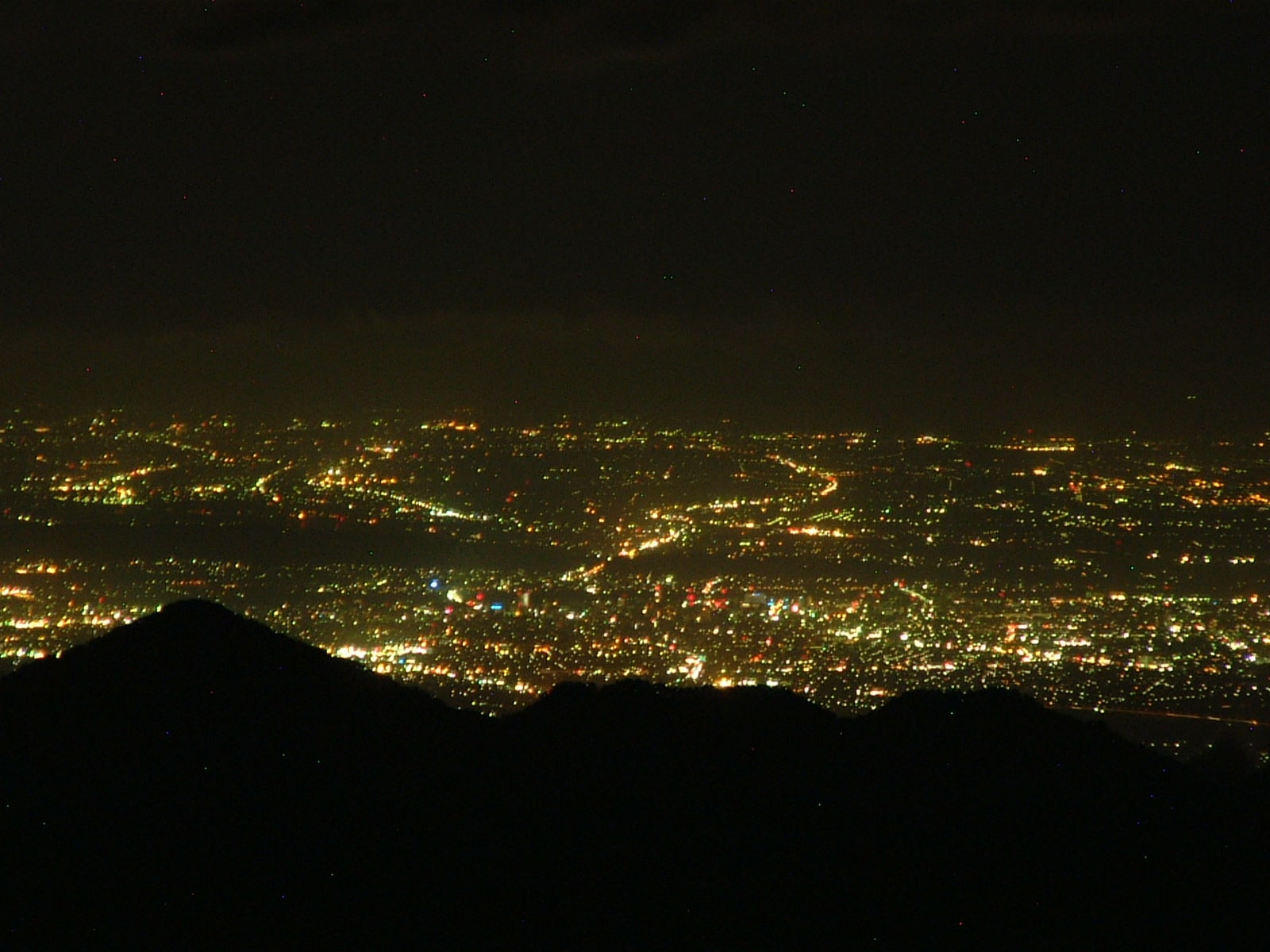Night view of Toyama Plain 2