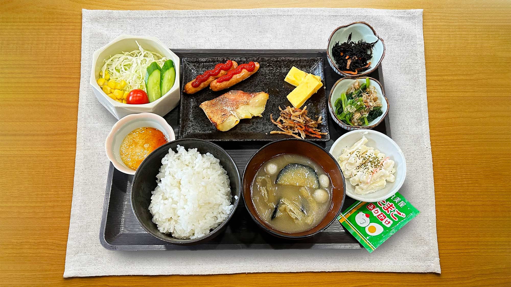 Breakfast (Japanese buffet) Freshly cooked rice is free to refill♪ *Photo is for illustrative purposes only
