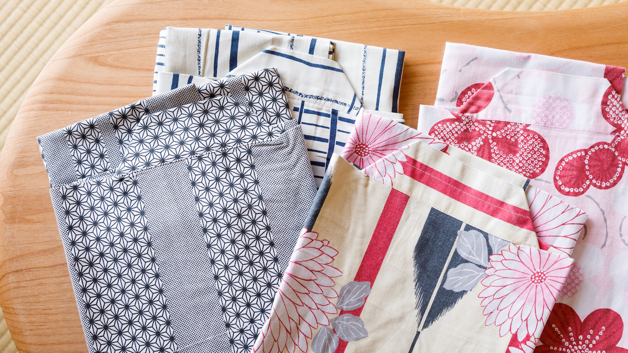 Please choose a yukata at the front desk at check-in.