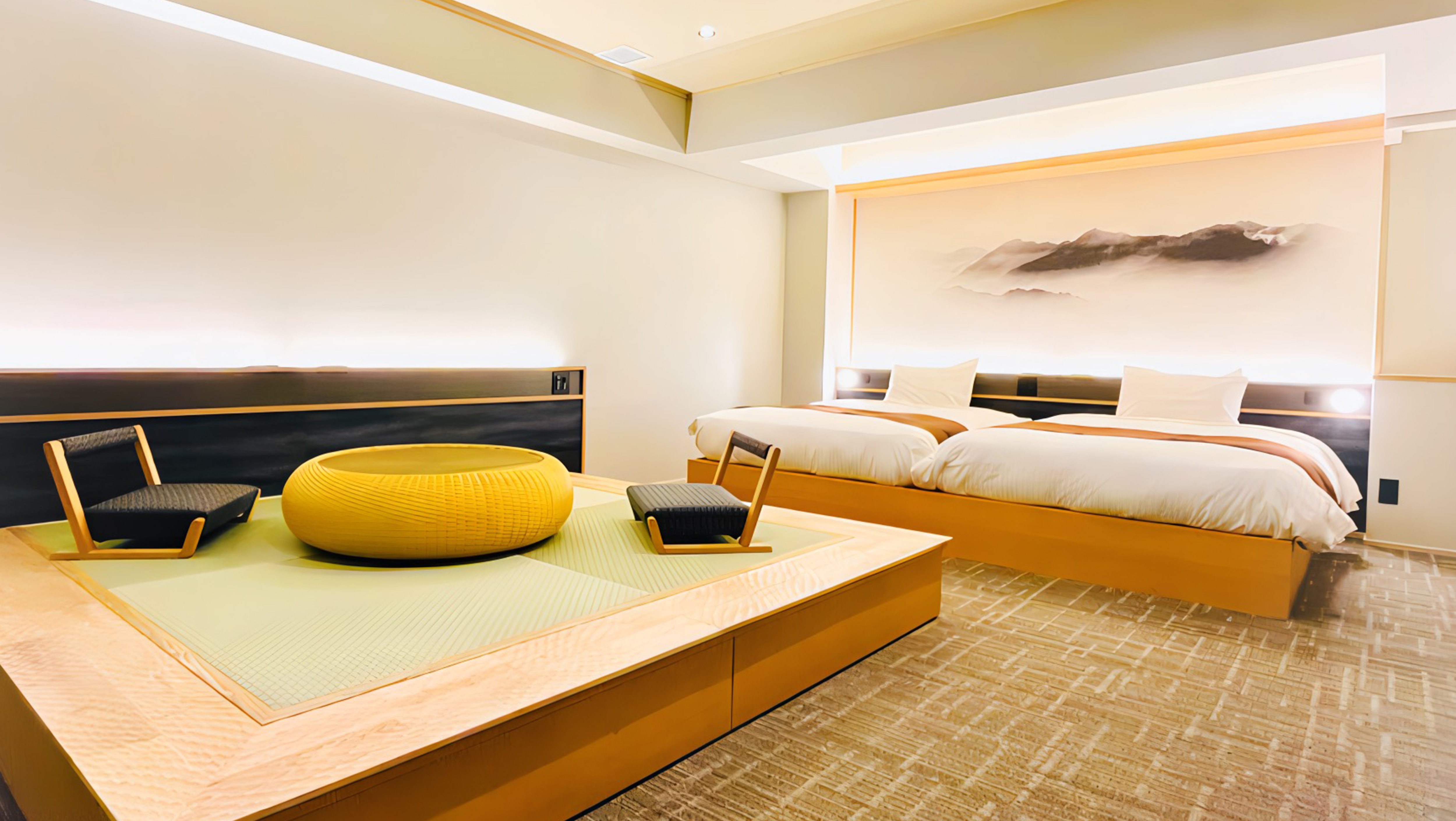 Executive Satoyama Suite (9th-10th floors with open-air bath) [Non-smoking]
