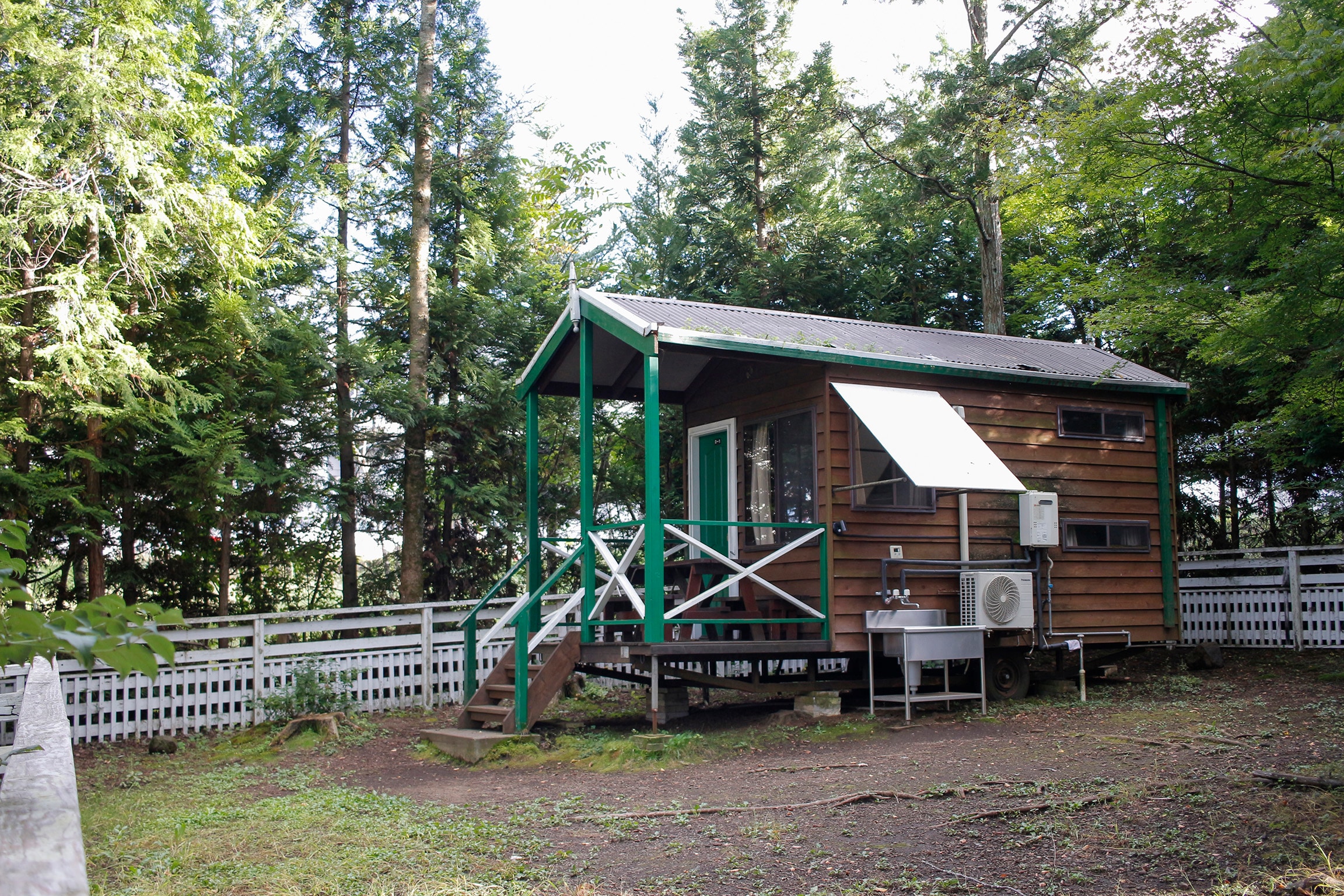 Cabin vườn chó ② ngoại thất