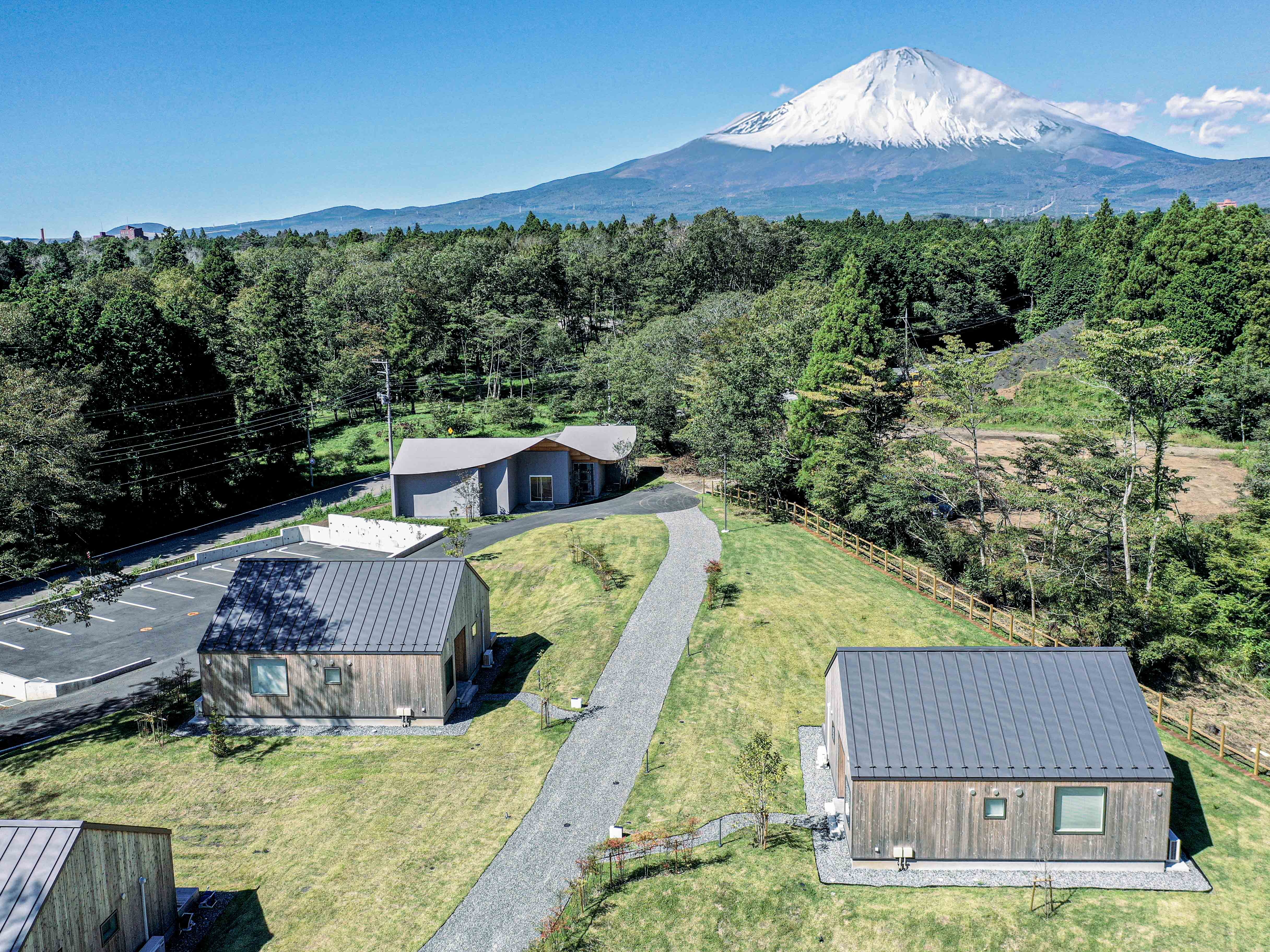 Mount Fuji and Takamine Forest Cottage
