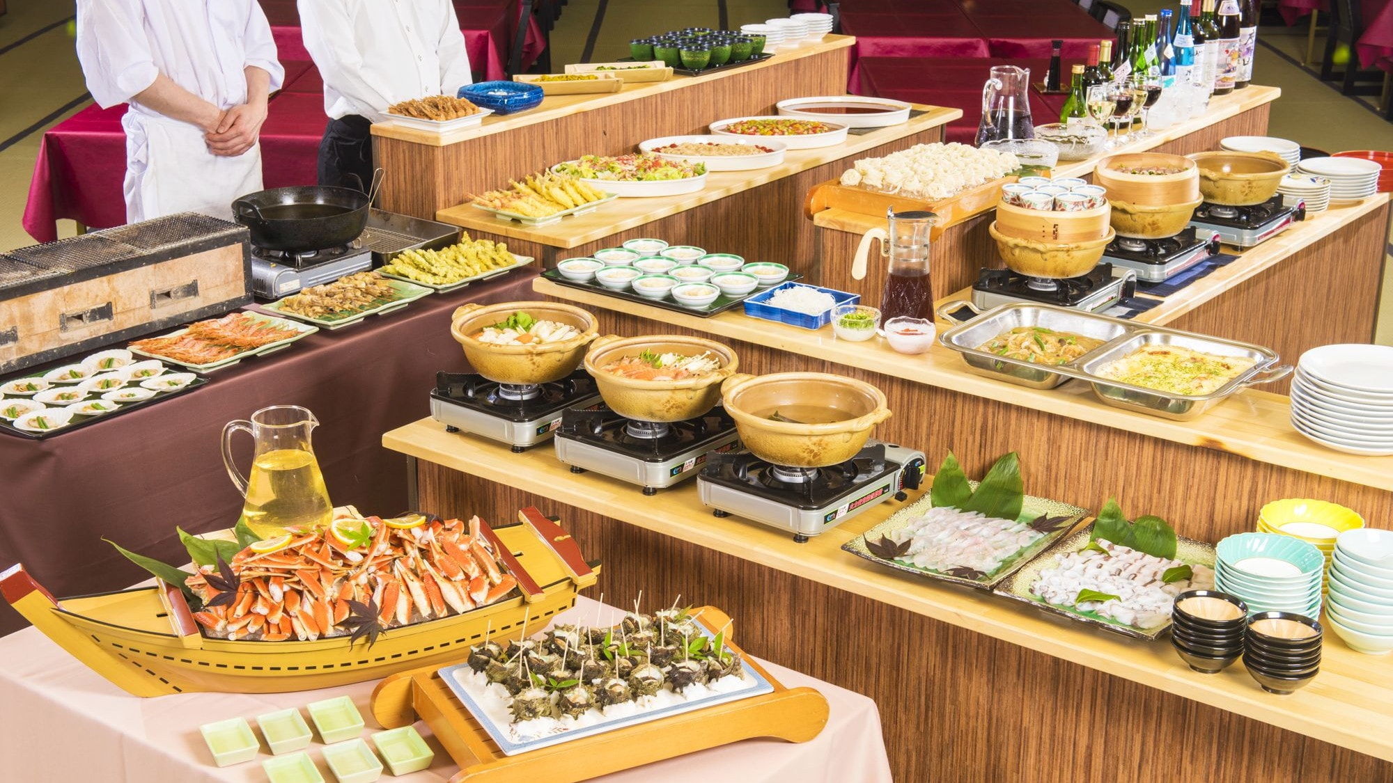 【庄内もっけバイキング】海鮮や三元豚など約20種類の庄内グルメを堪能！