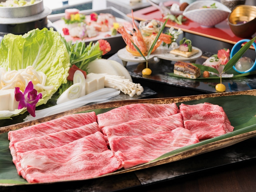 Kobe beef sukiyaki plan