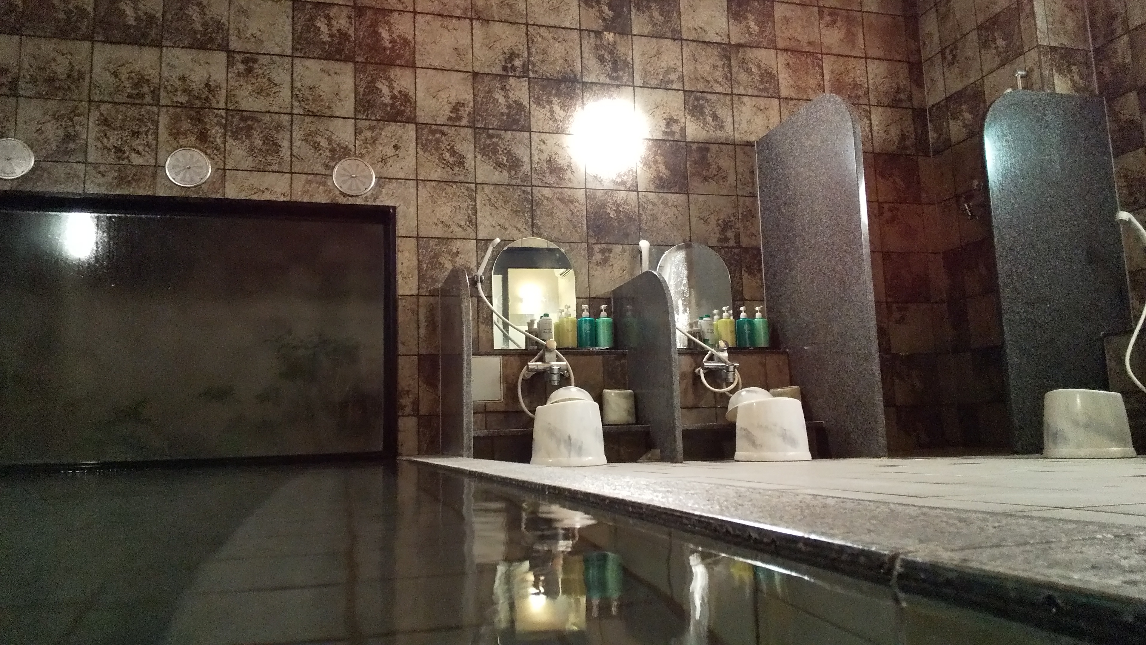 Large communal bath
