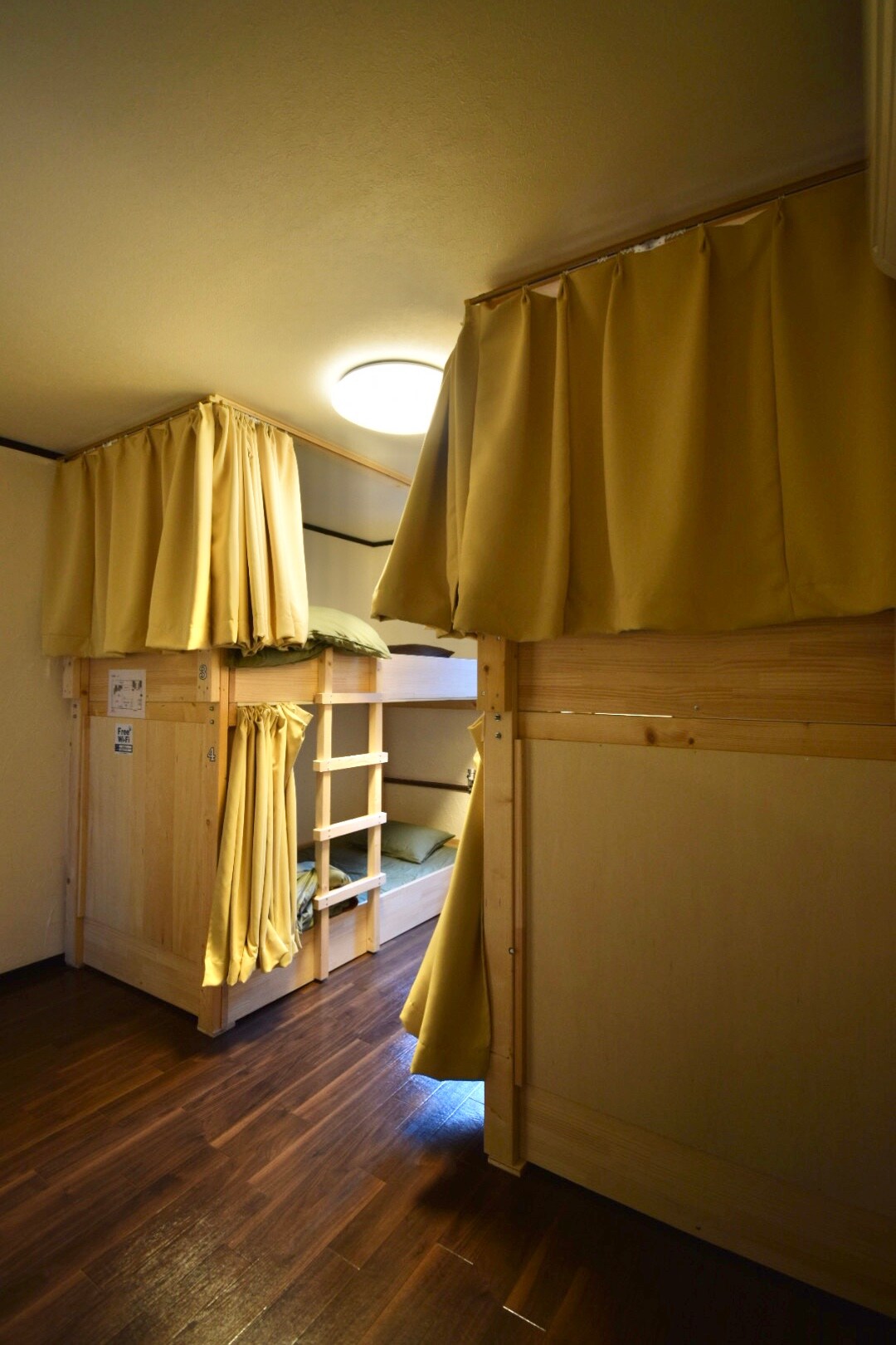 Female-only dormitory room