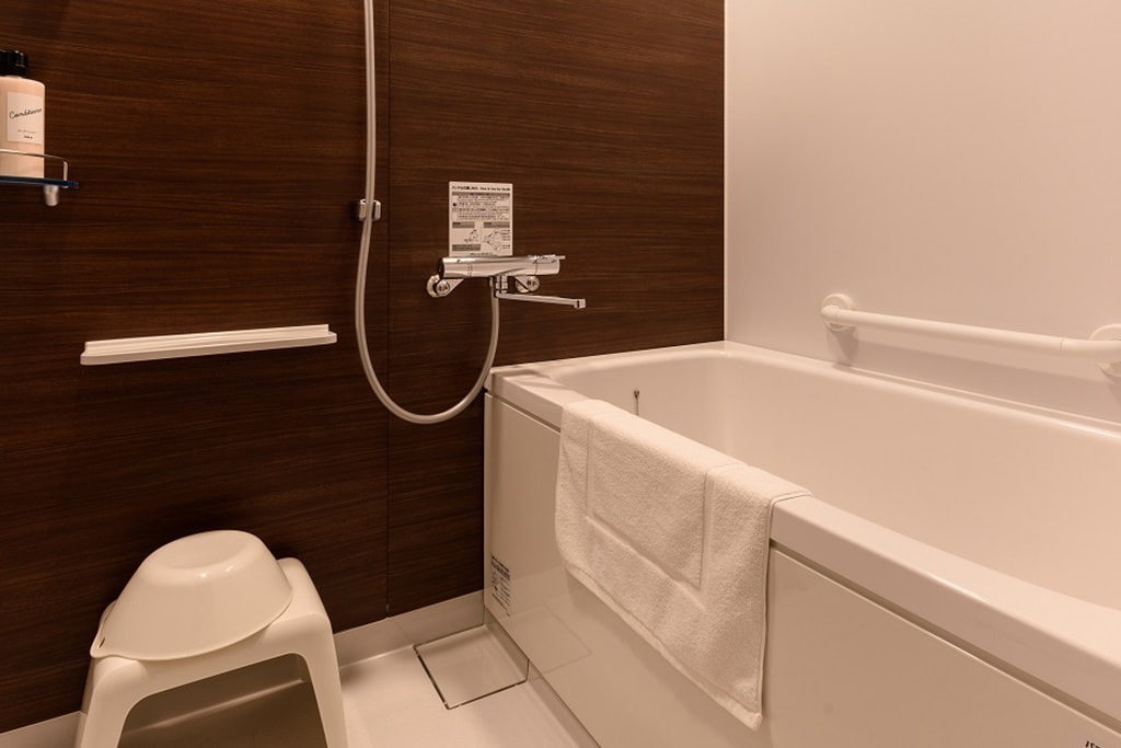 Separate bathroom