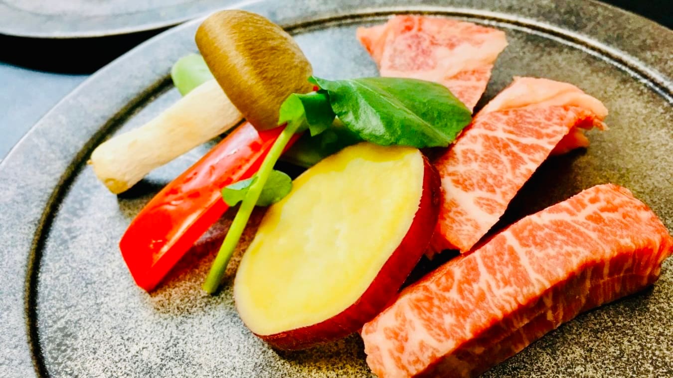 【구이(일례)】구마노규 필레 고기