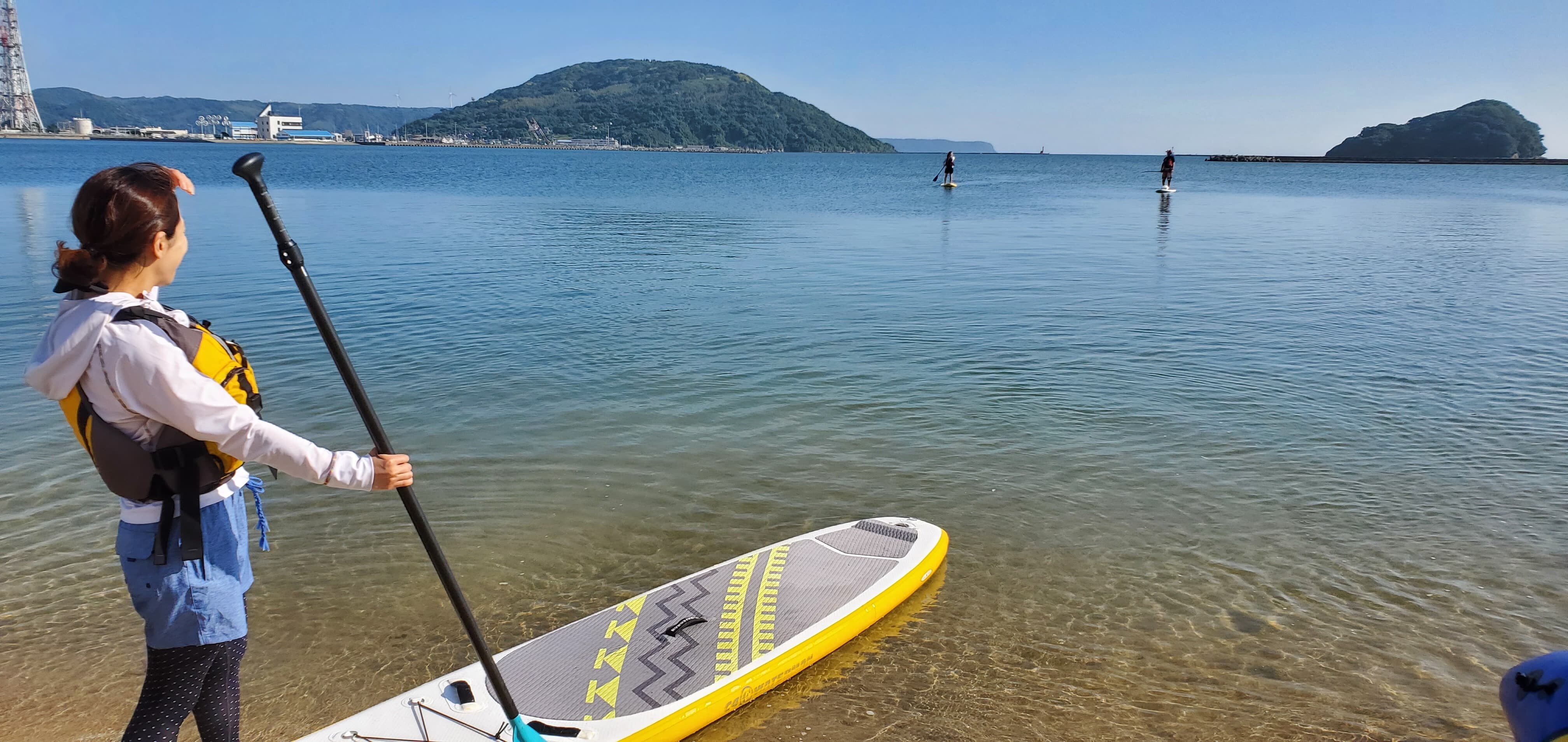 กิจกรรมยามเช้า ประสบการณ์ SUP