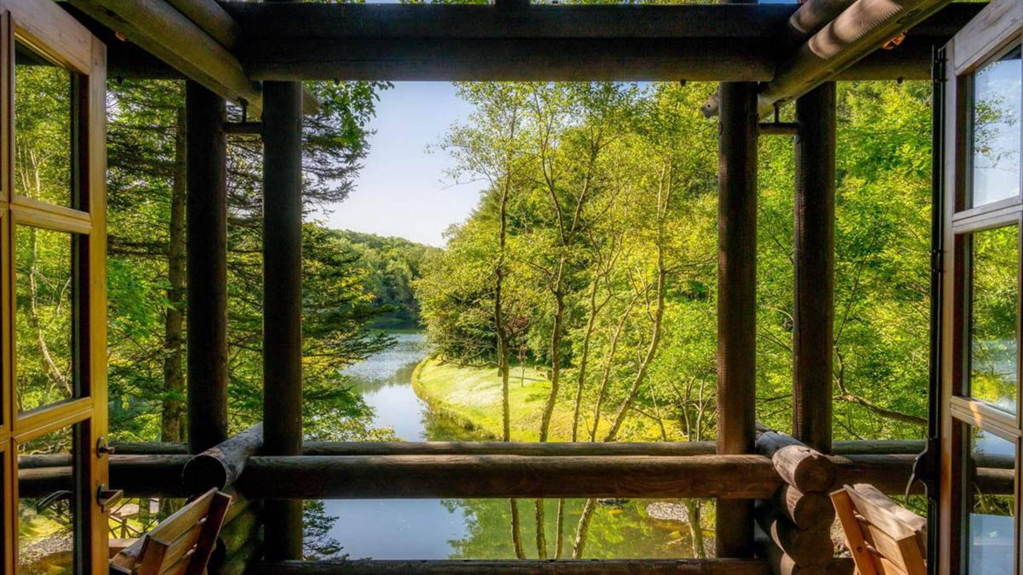 View from Lake View Cottage