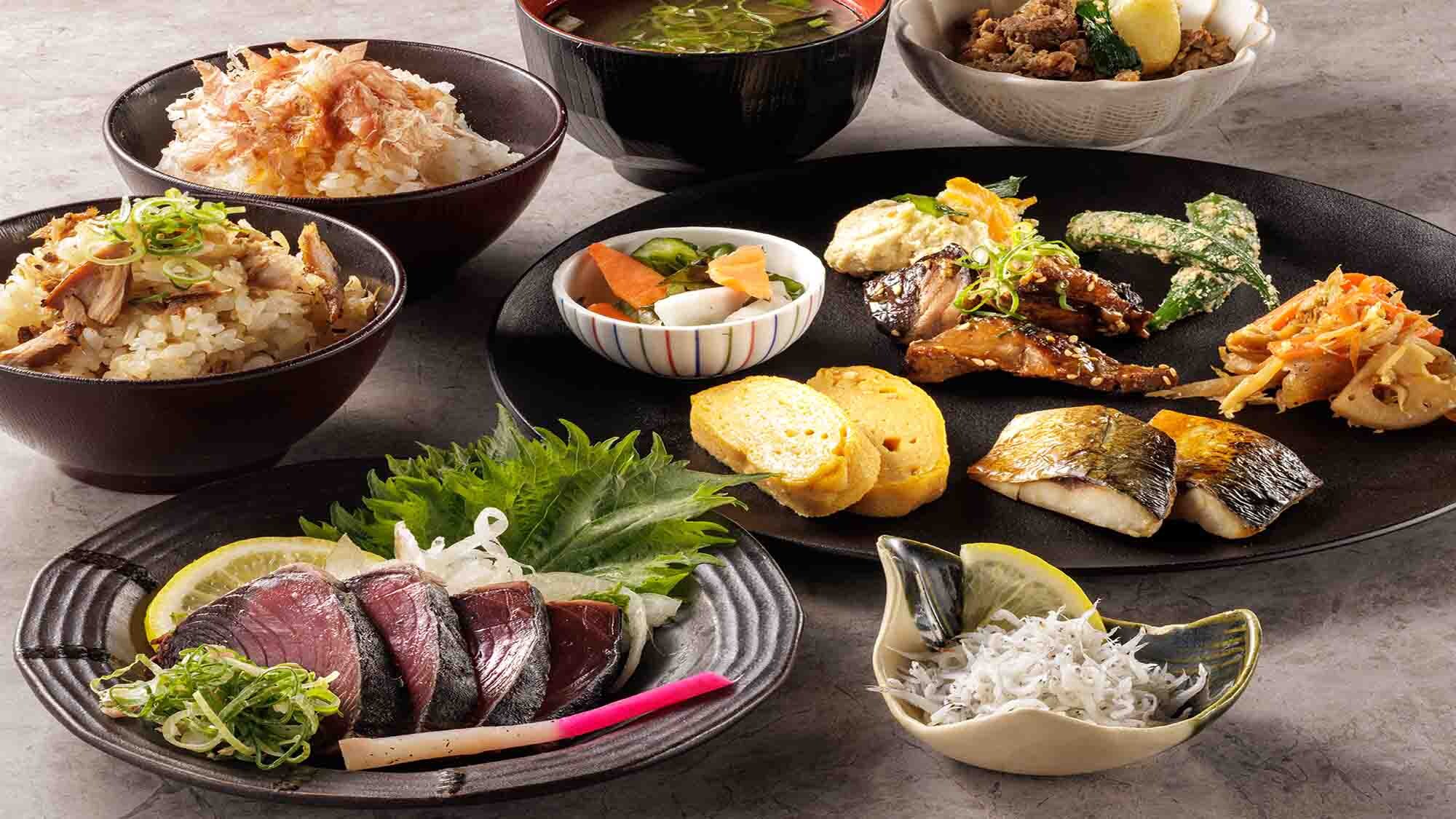 【早餐图片】使用丰富当地食材的和西式自助早餐