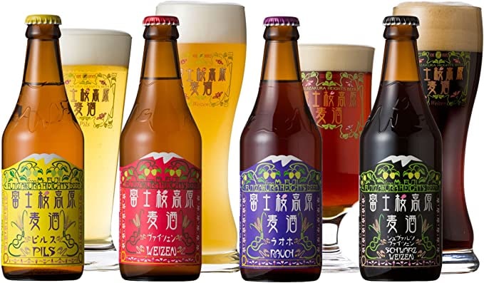 Bir lokal di Danau Kawaguchi