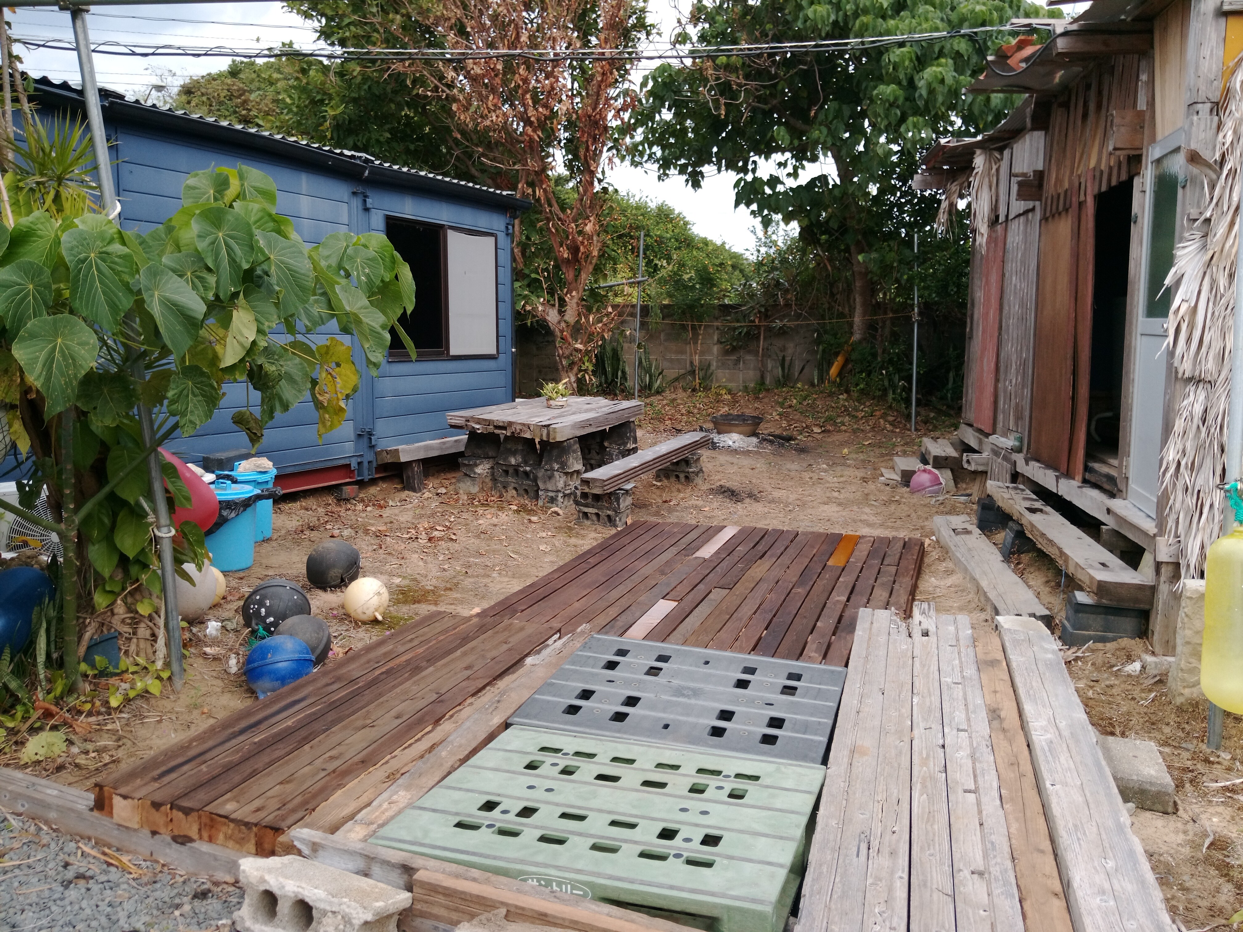 BBQ and bonfire space