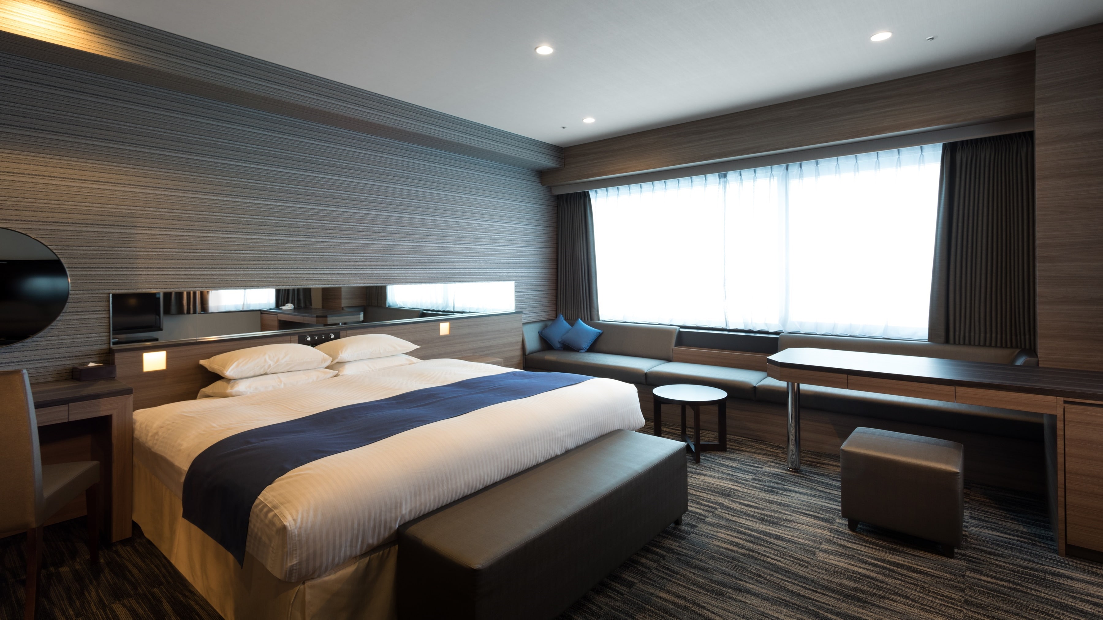 [Executive Deluxe Double] Tận hưởng không gian rộng rãi và tầm nhìn.