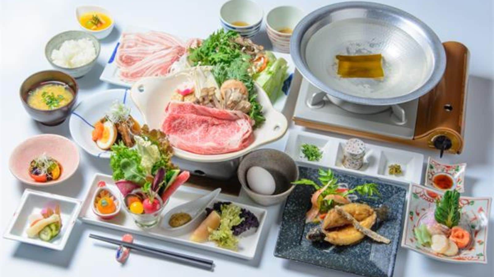 Joshu Wagyu Beef Sukiyaki Plan