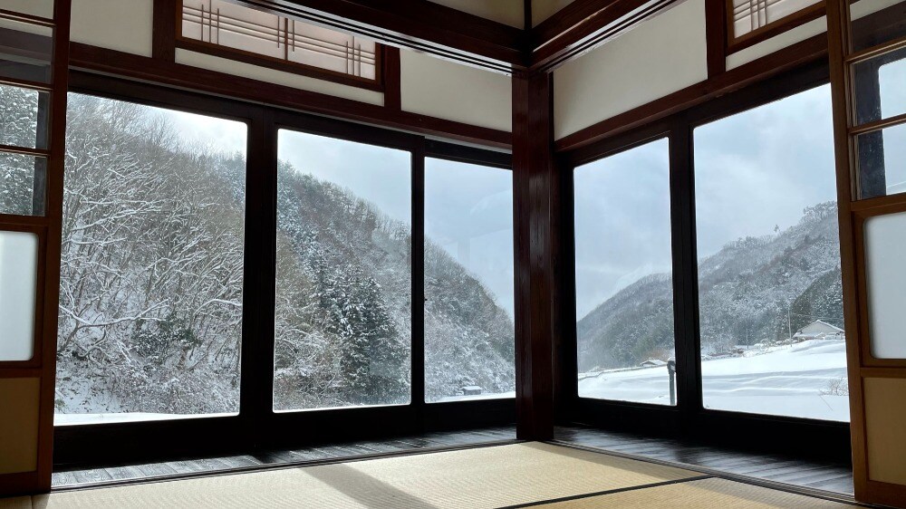 冬天的雪景