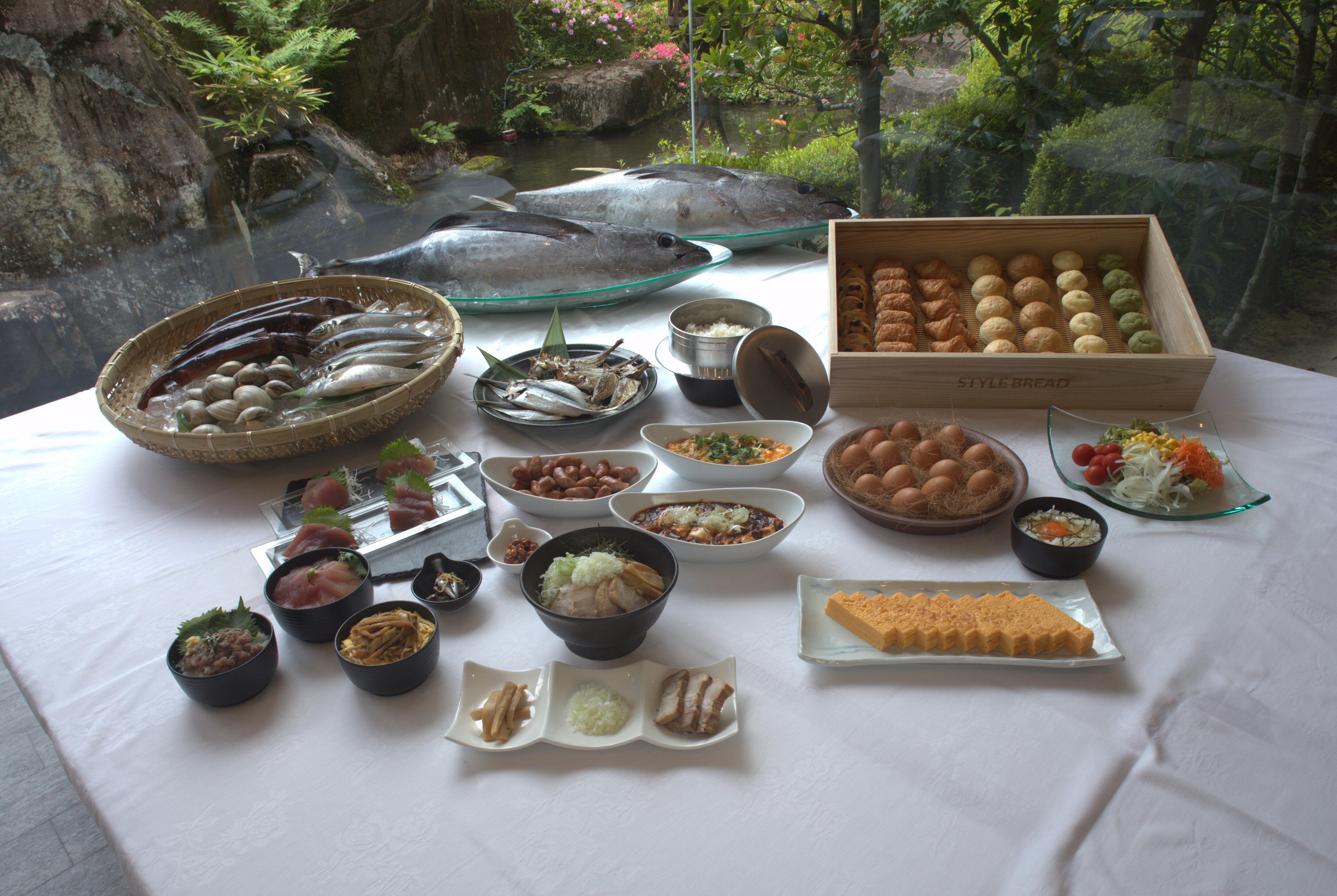 Breakfast menu example