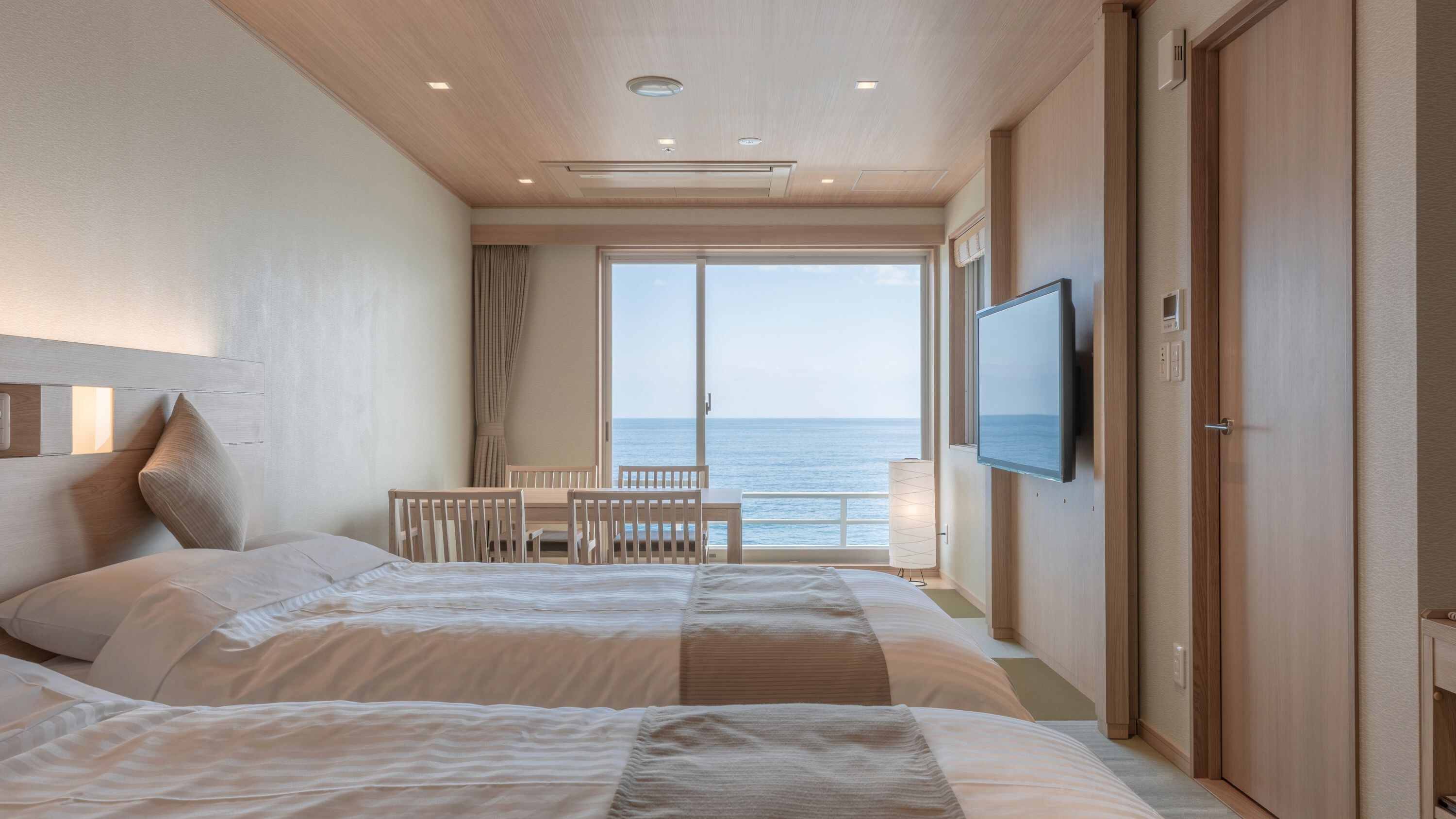 Premium Modern Japanese Style Room with Open Air Bath