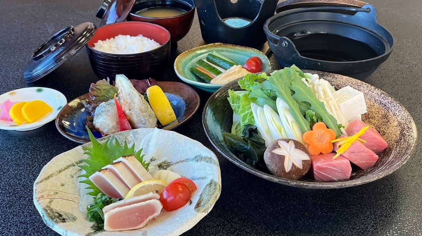Nahari tuna hotpot set meal