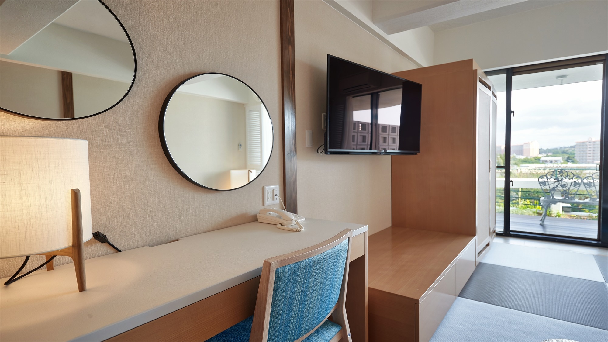 Enjoy tropical Okinawa in a newly reborn room