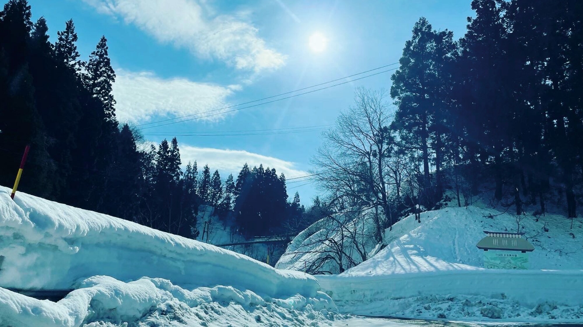 snow scene