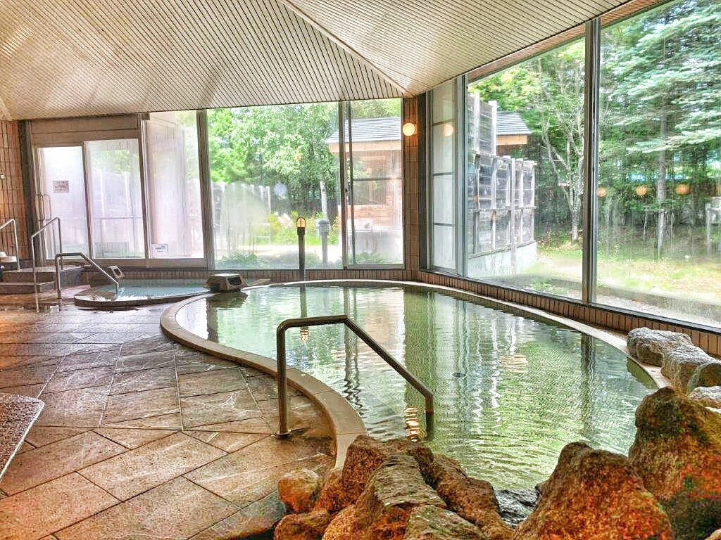 We are proud of our own hot spring water.