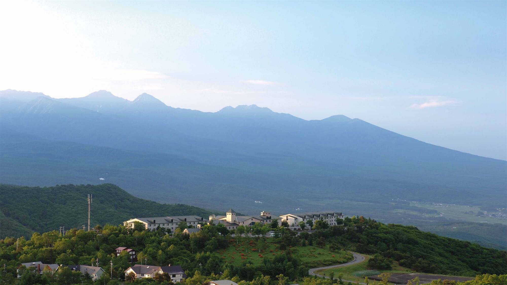A natural hotel called a paradise in the sky