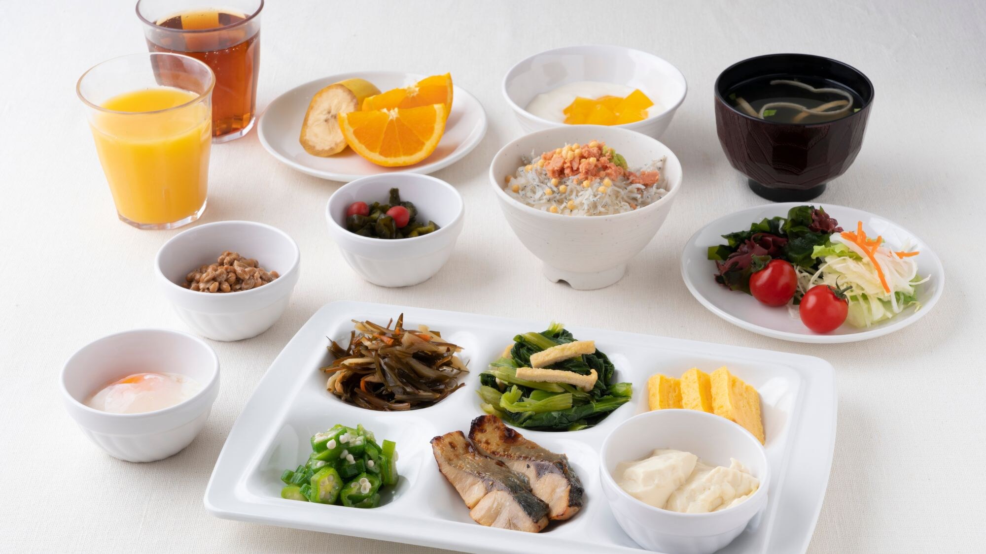 ◆Breakfast buffet | Example of presentation (Japanese style)