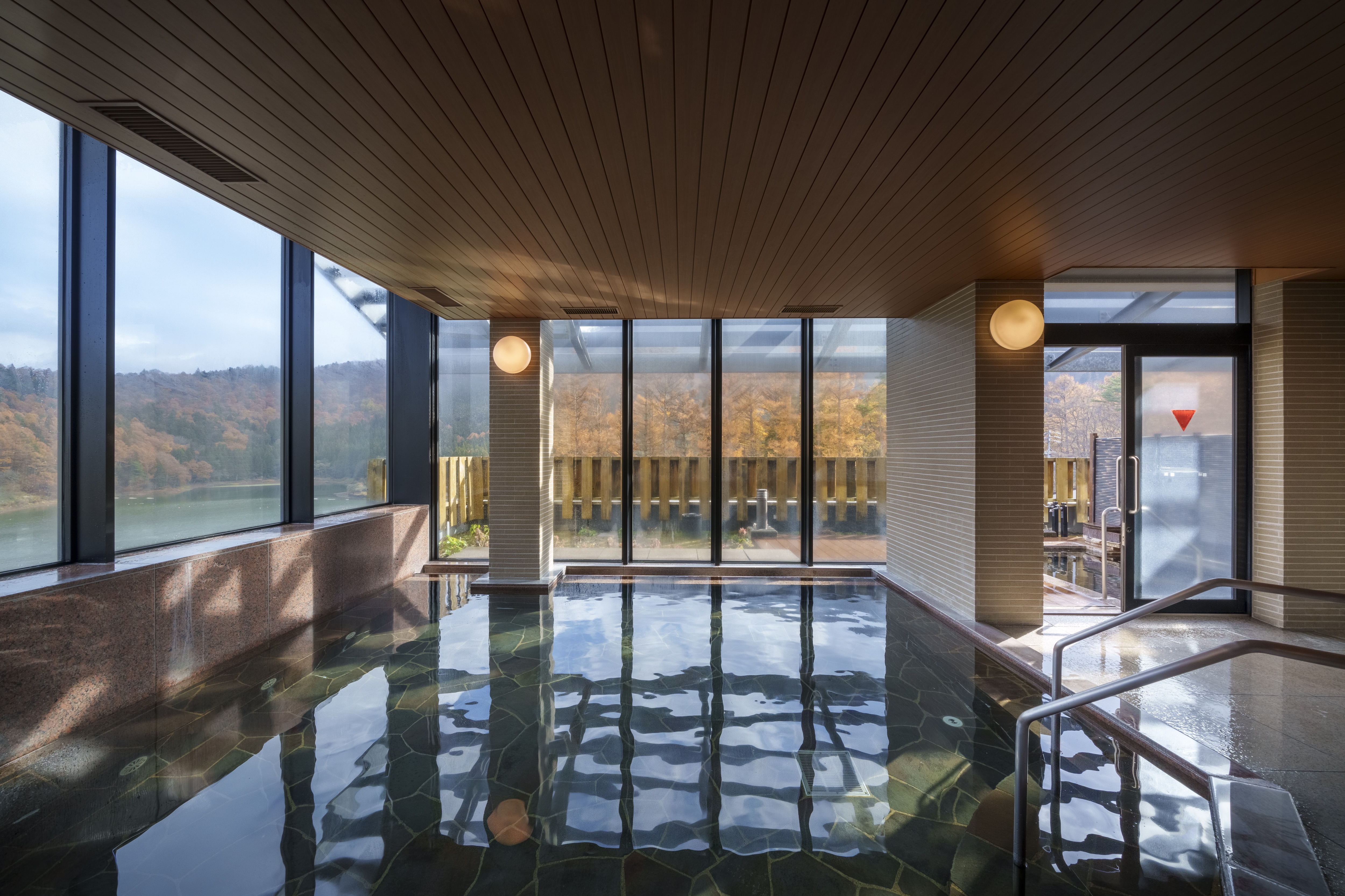 Large communal bath