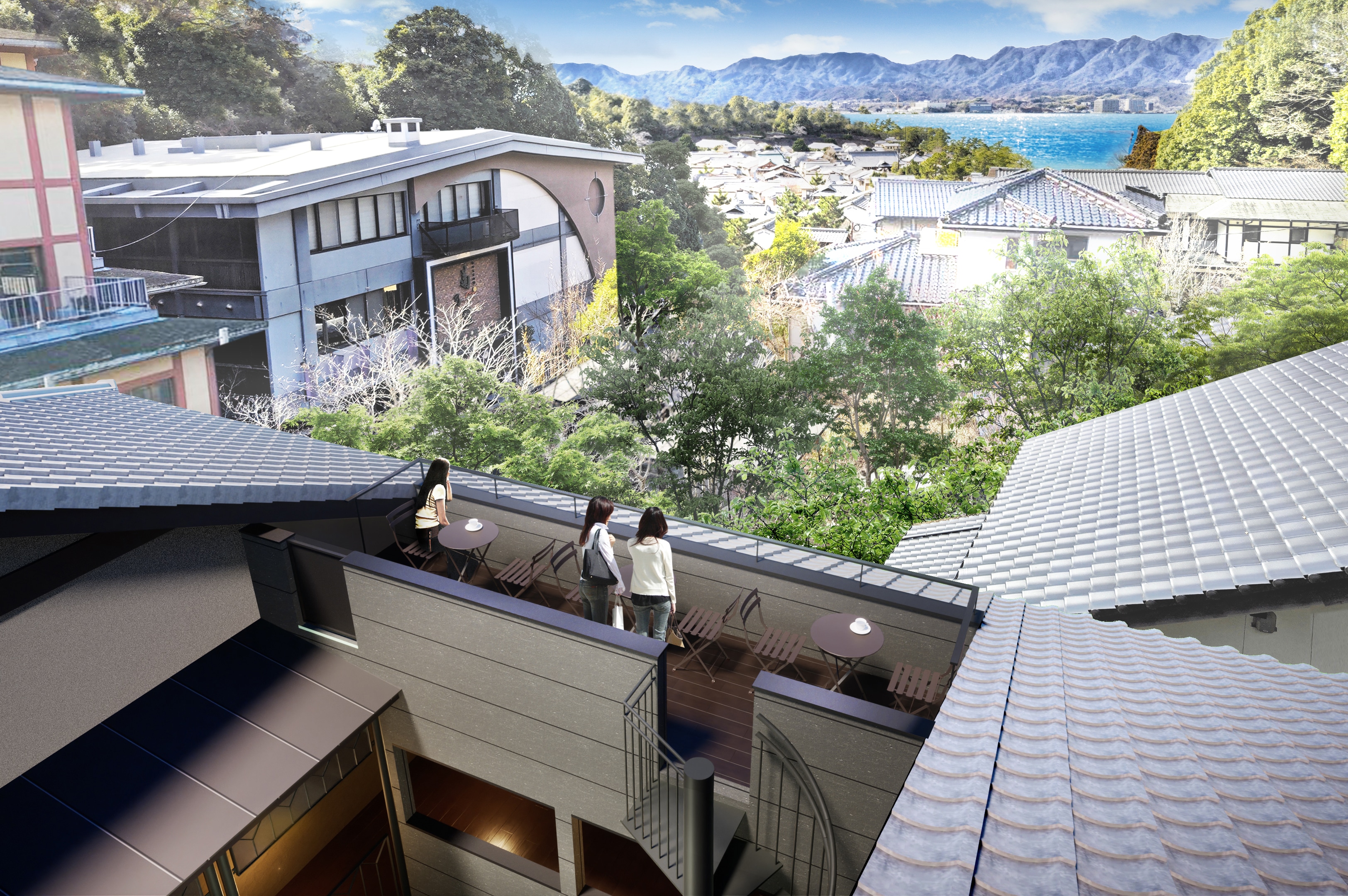 附屬建築屋頂露台