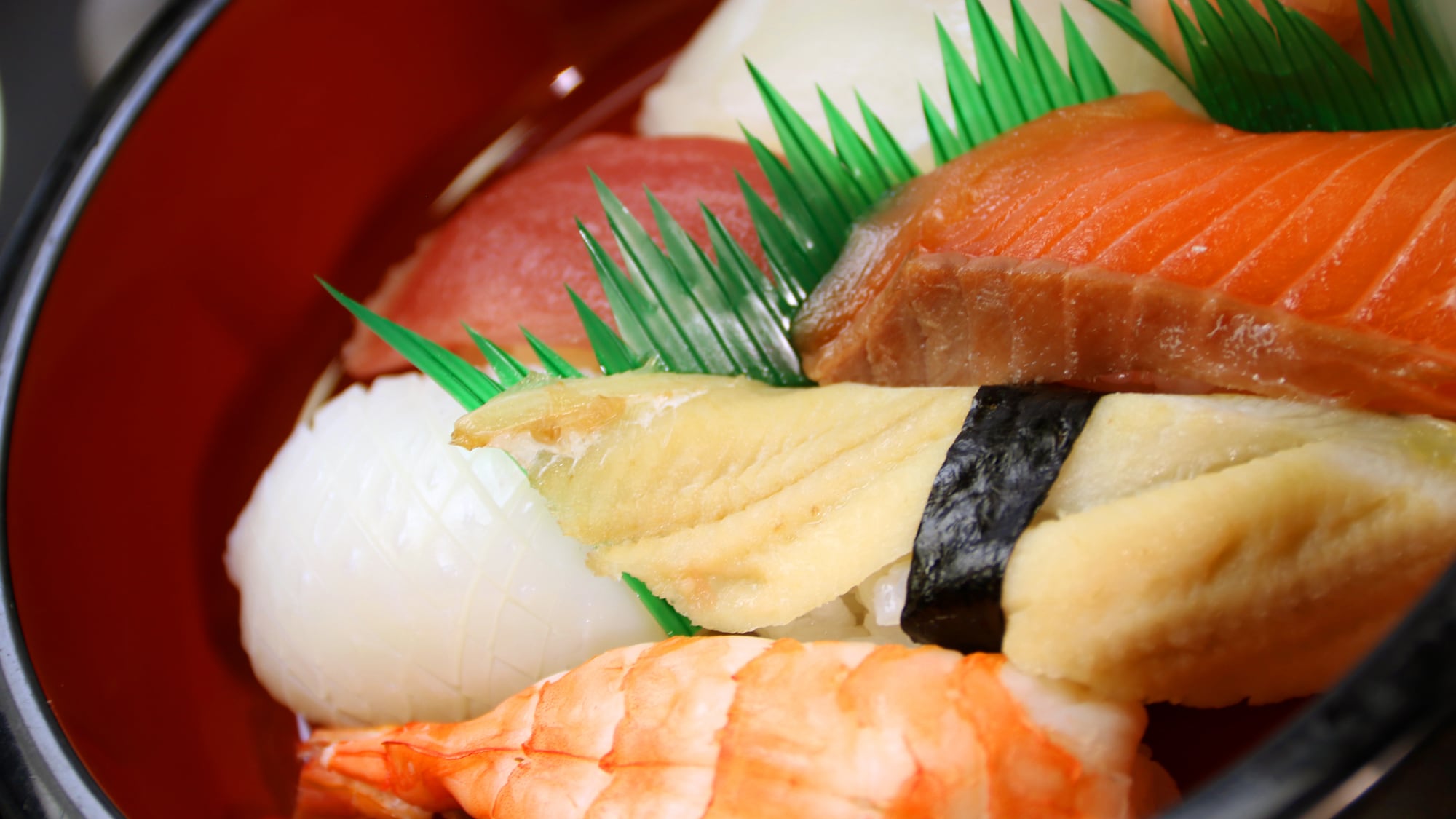 An example of an upgraded kaiseki meal - Sushi