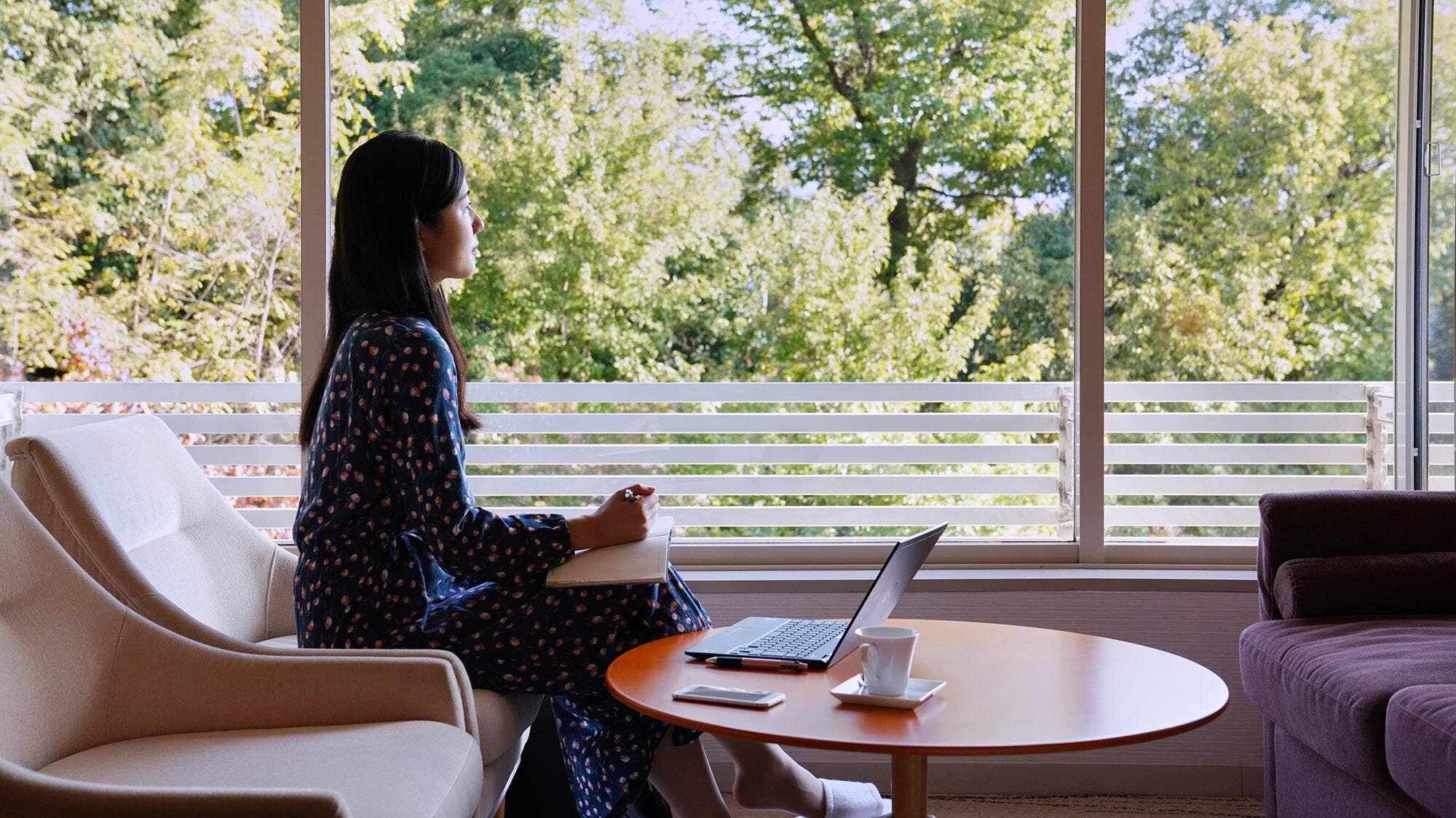 [มุมมองห้องพัก]