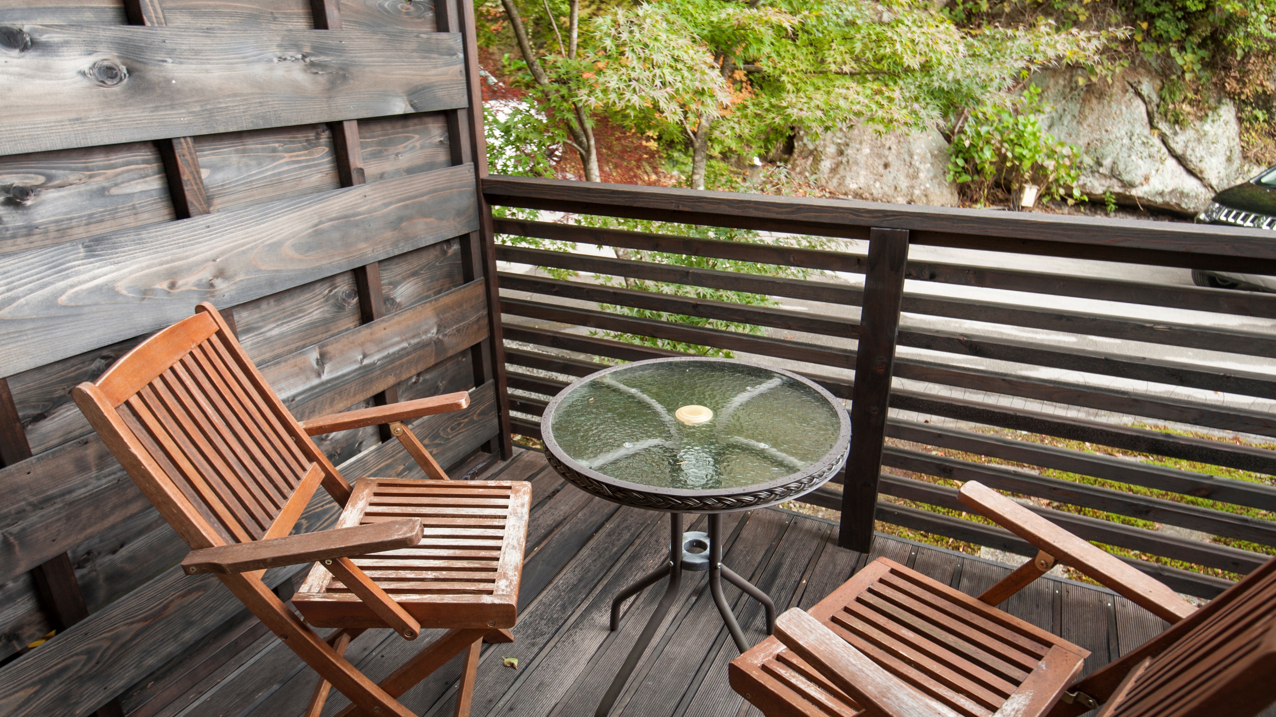 Guest room terrace