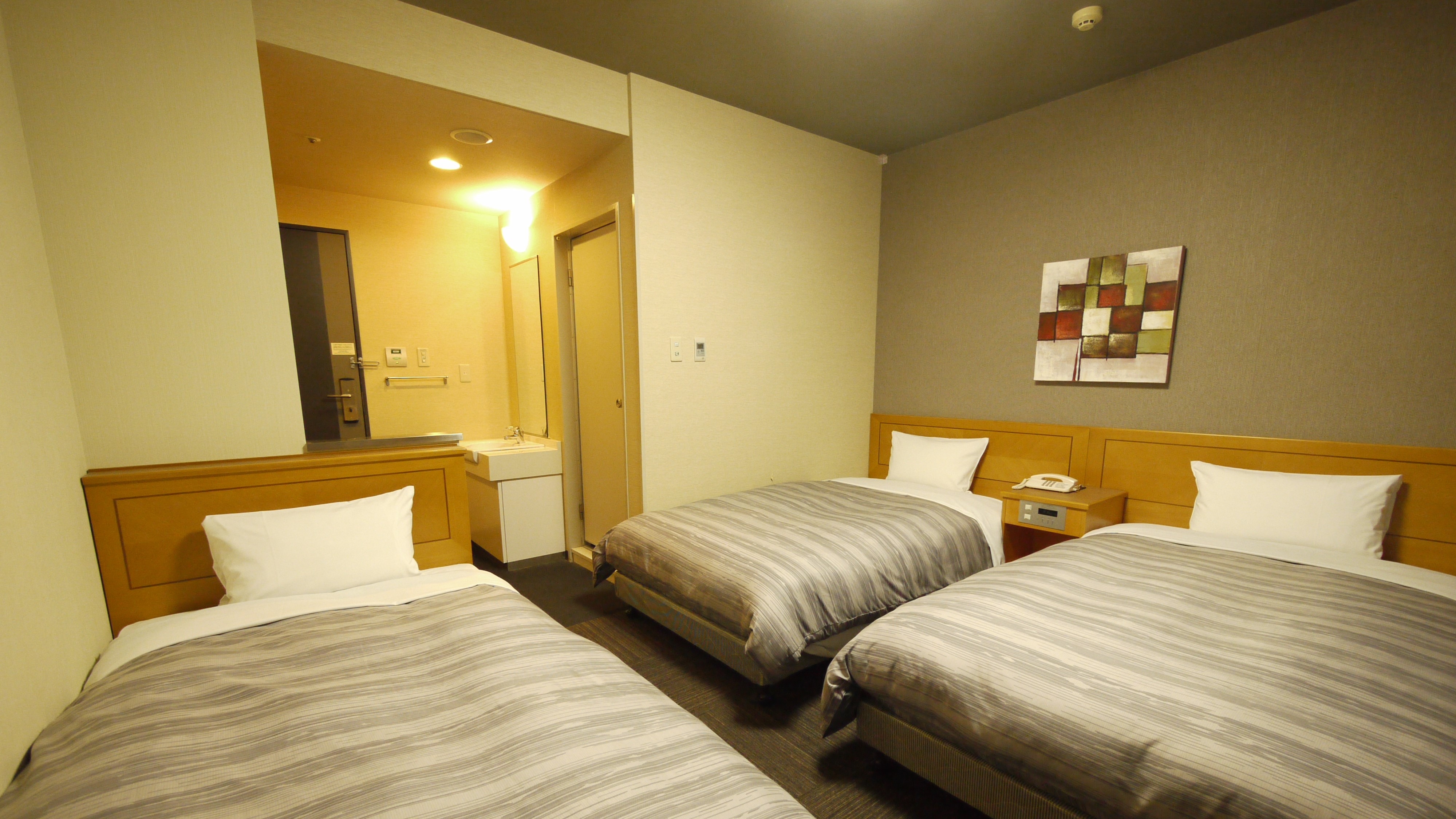 Ideal for traveling with family and friends! Triple room (approx. 18㎡)