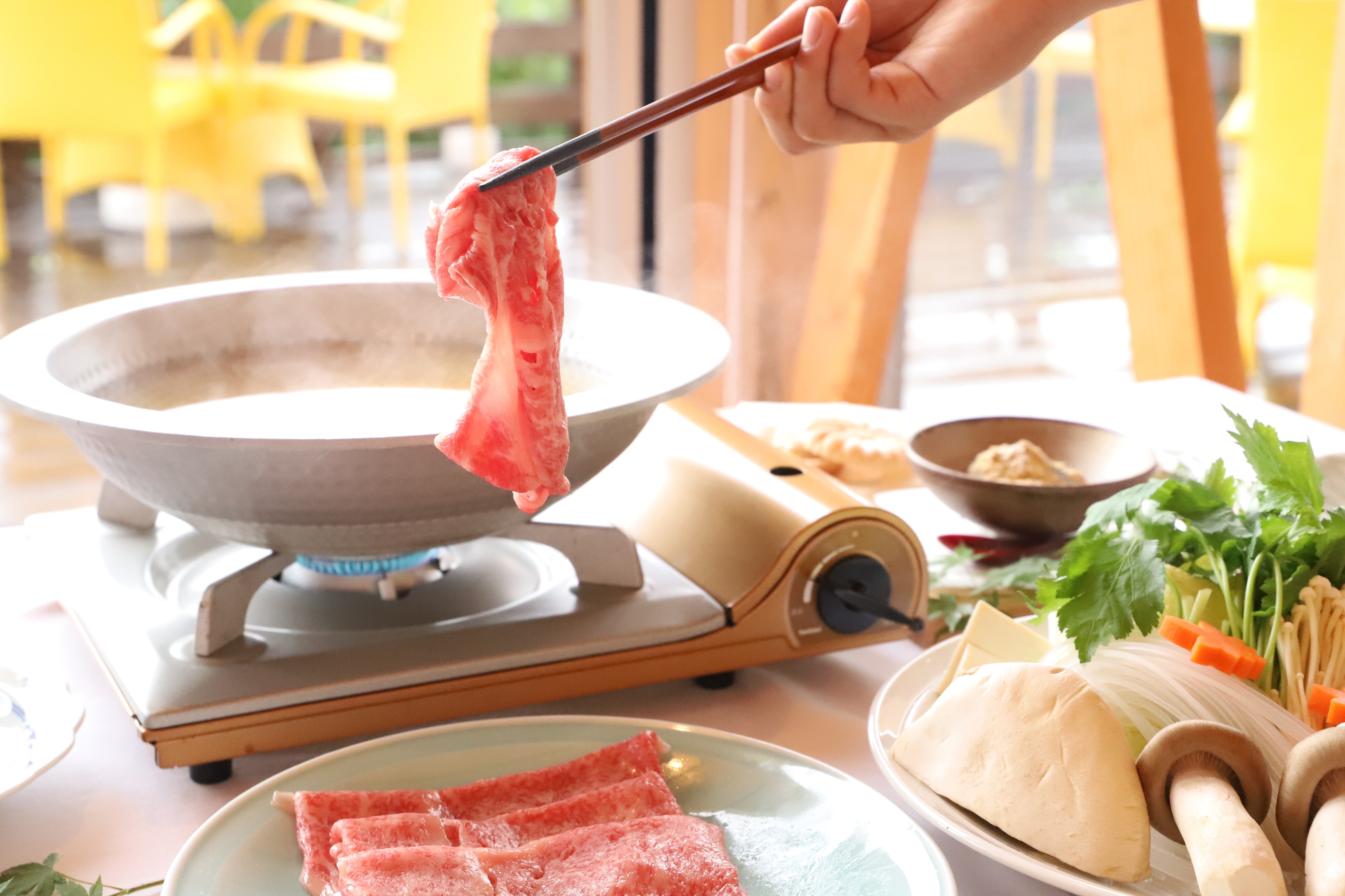 [October-November only] Specially selected Awaji beef shabu-shabu①