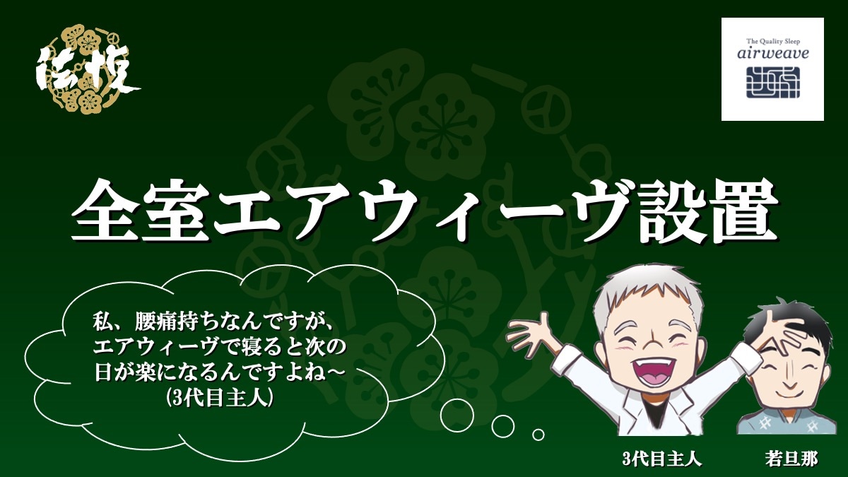 所有房間均安裝 Airweave