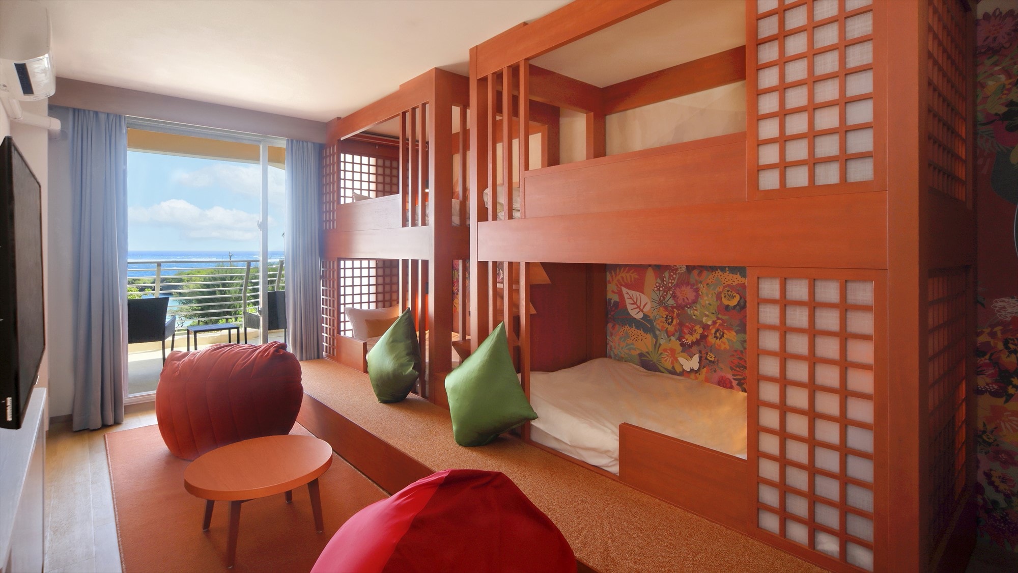 [Main building] Standard bunk bed room (30 square meters / with terrace)