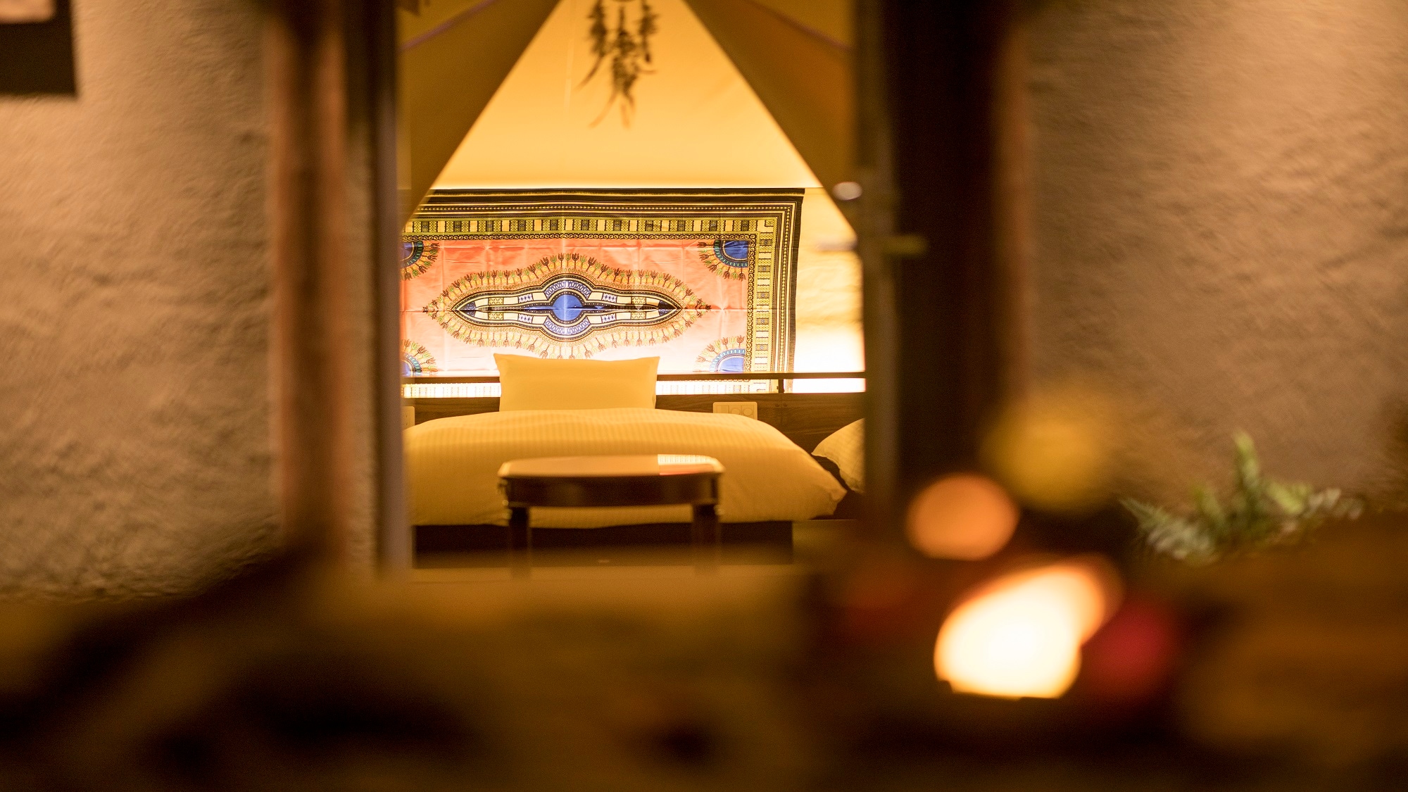 Glamping Room *An example of a guest room