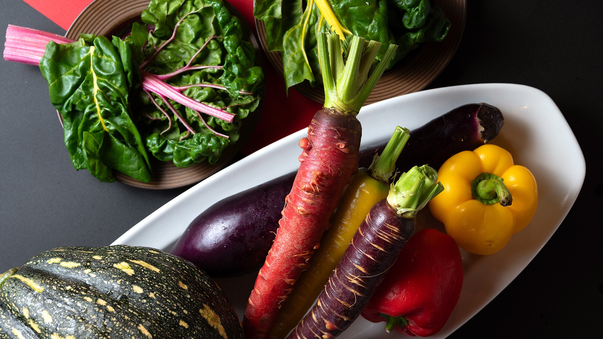 Colorful seasonal vegetables from Kumamoto