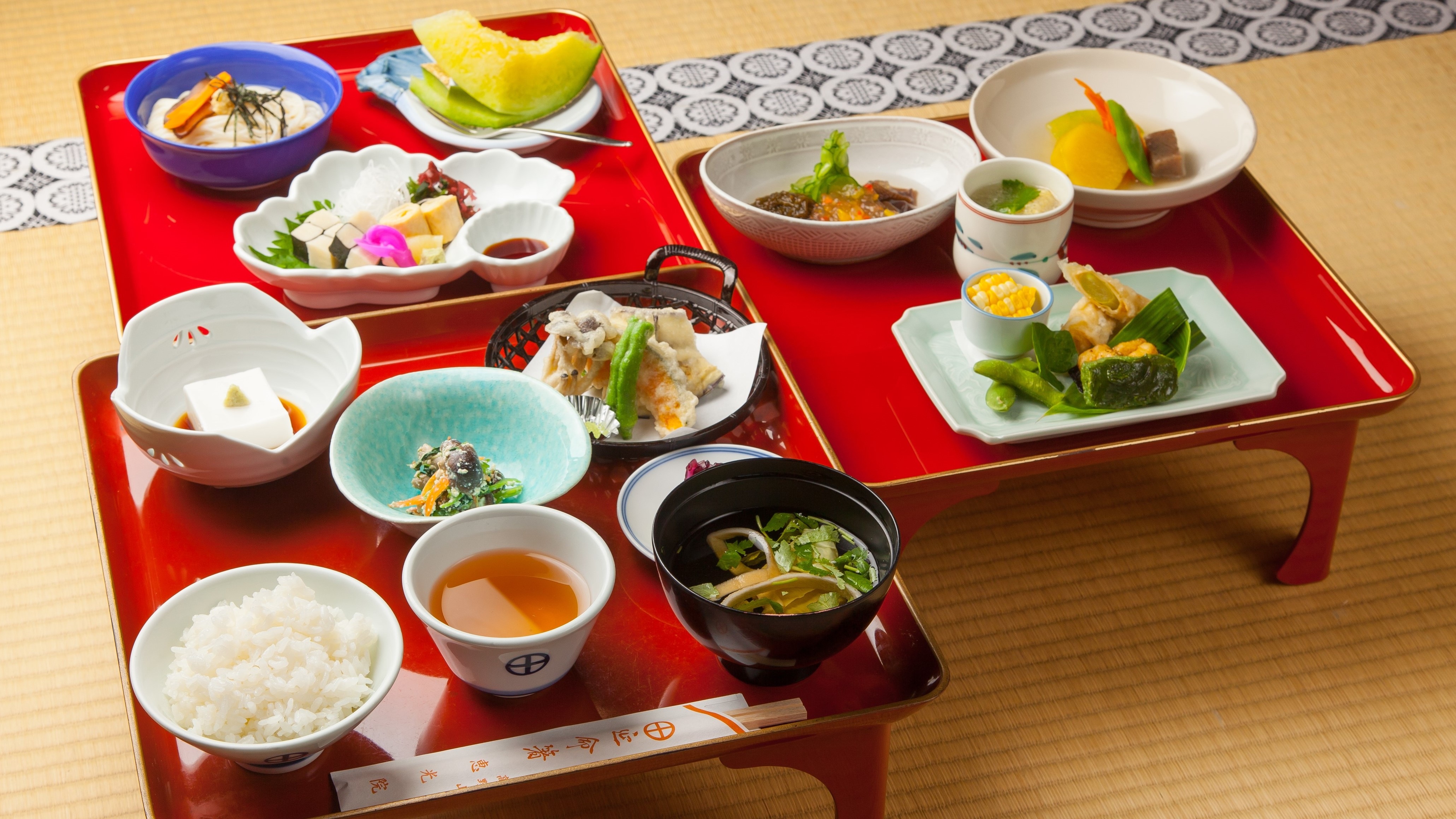 세의 솥 첨부 정진 요리 일례